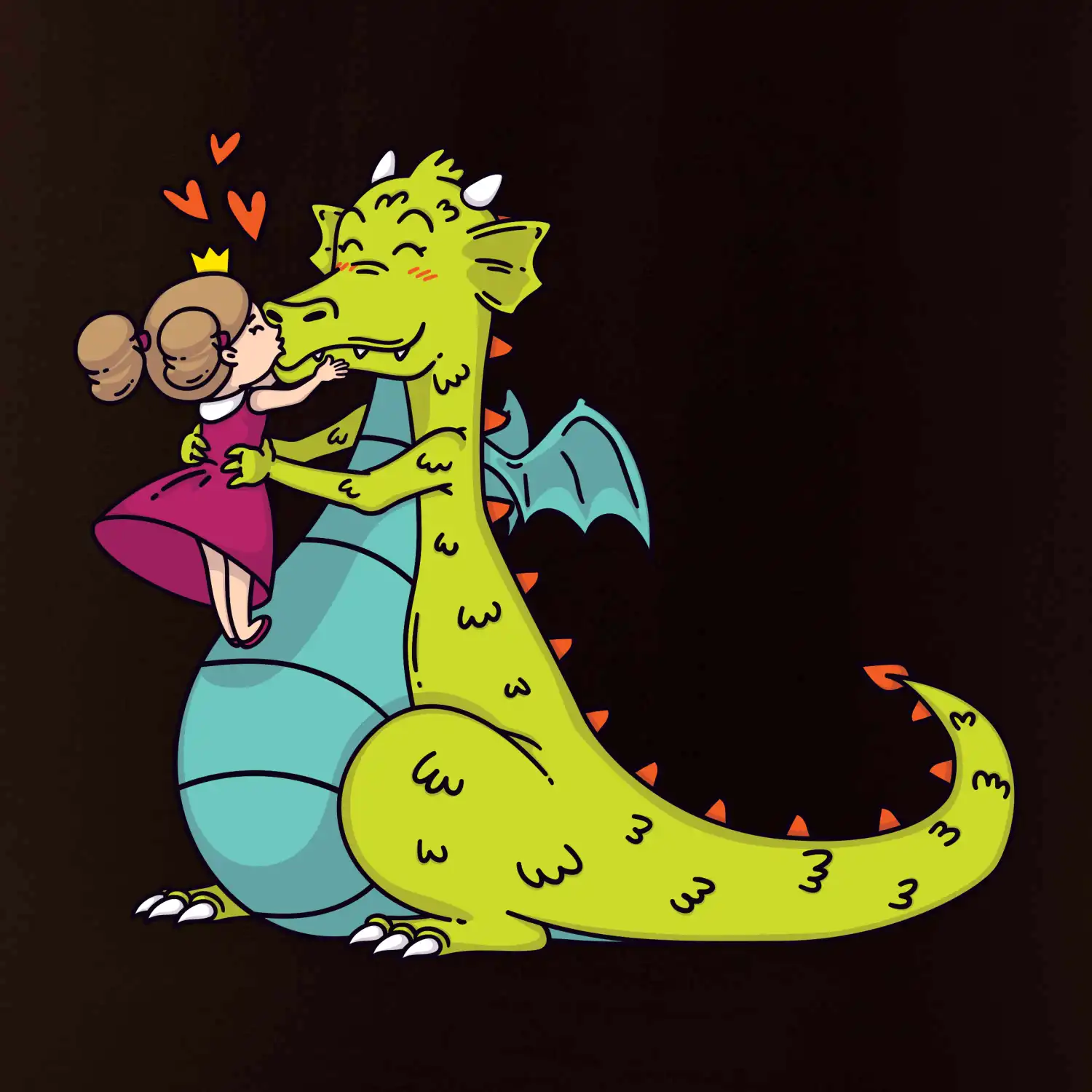 Princezna a drak