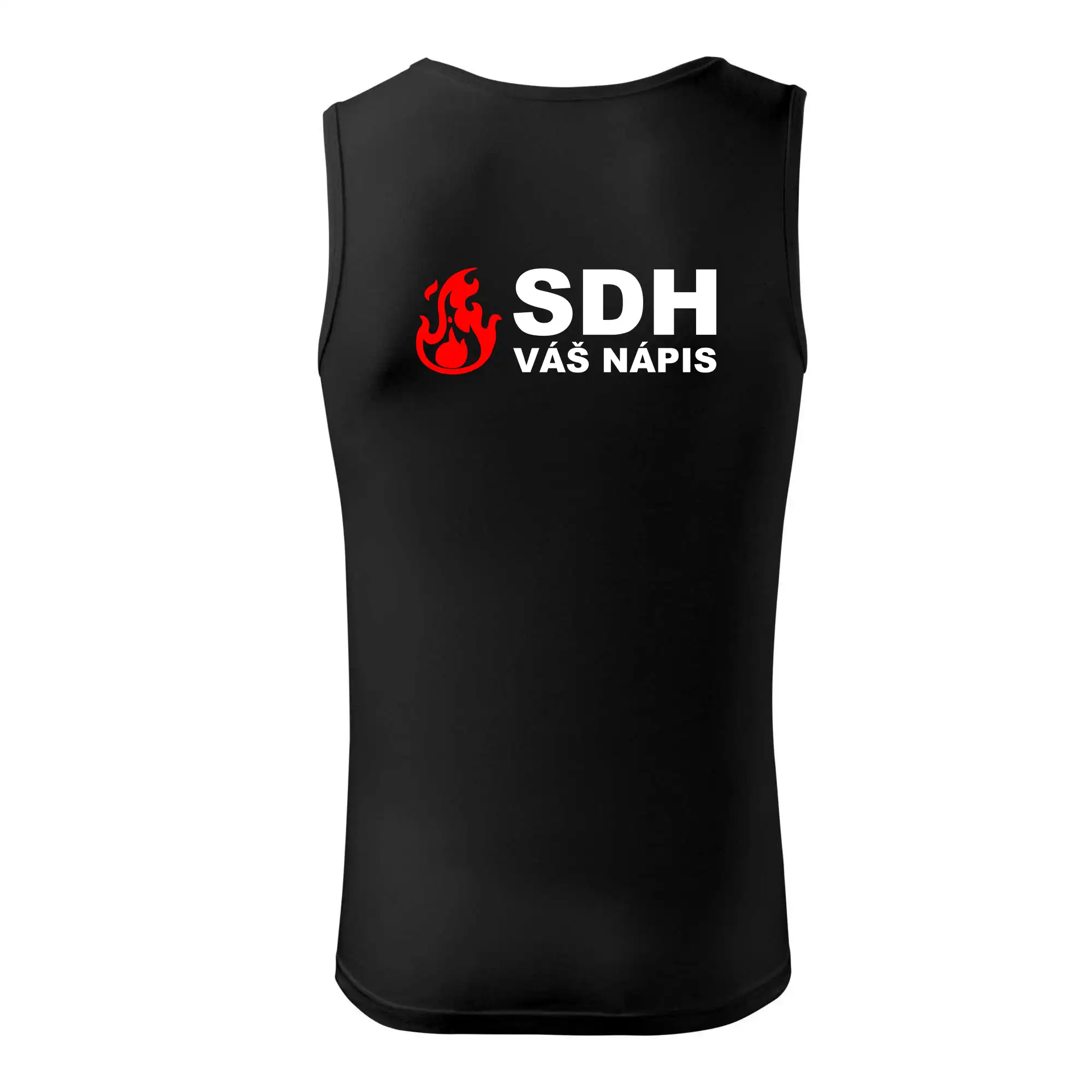 SDH nápis (oheň, firesport, název sboru - vlastní nápis)