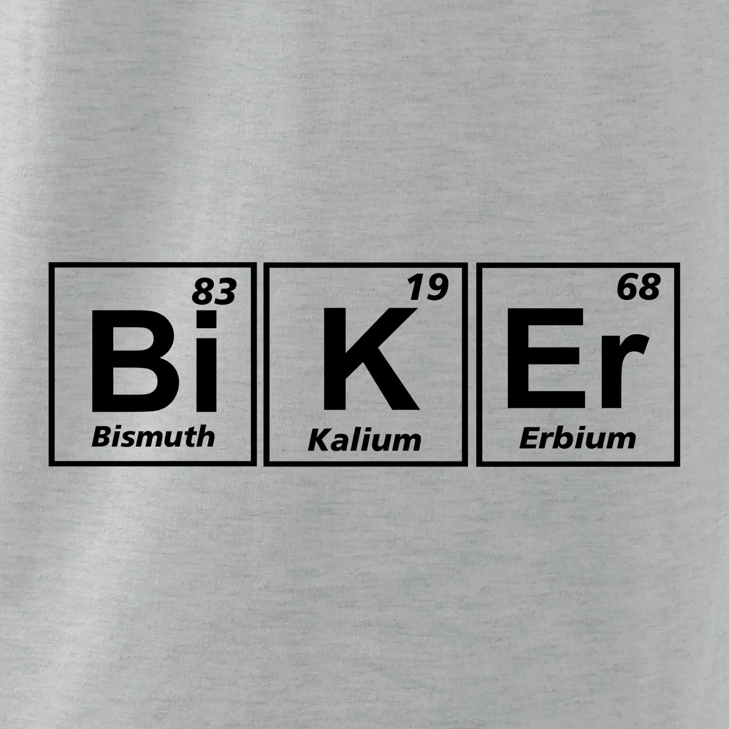 Biker  - Tabulka prvků