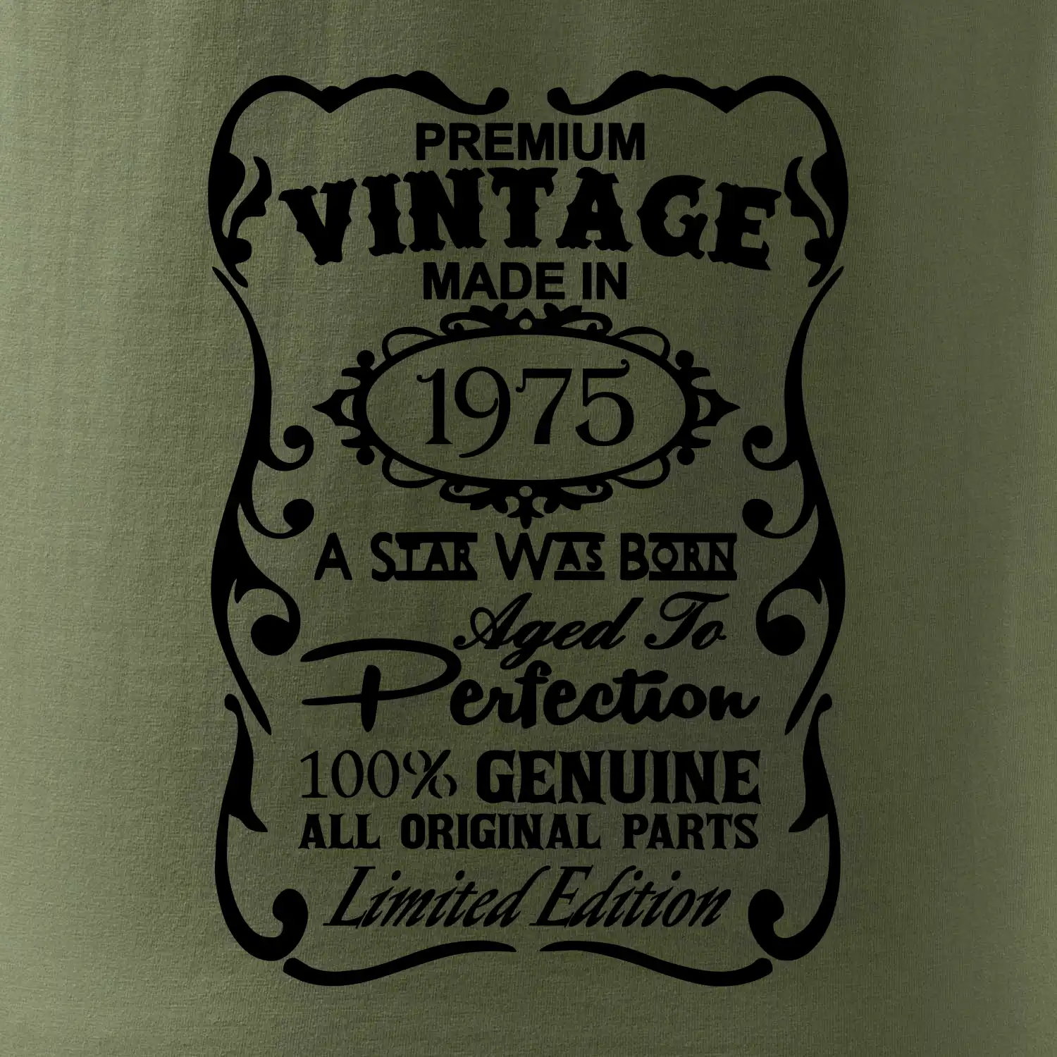 Vintage Etiketa - 1975