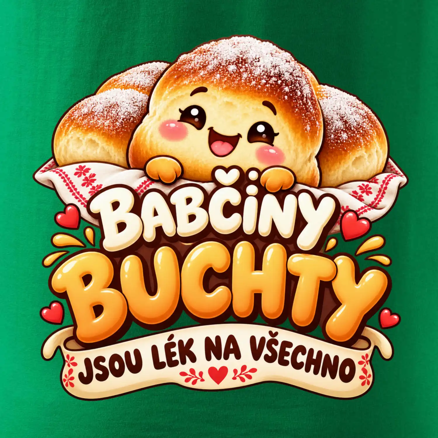 Babčiny buchty jsou lék na všechno roztomilá buchta