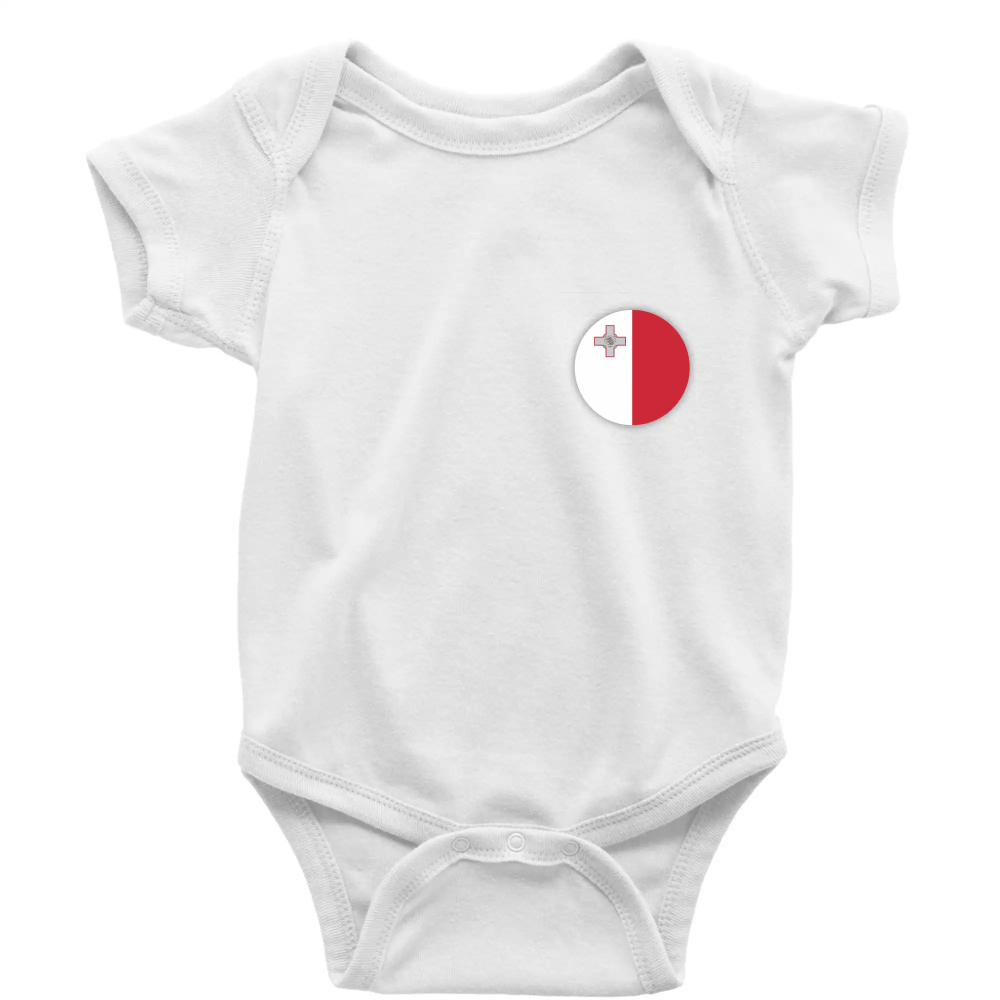 Vlajka Malta kulatá na prso