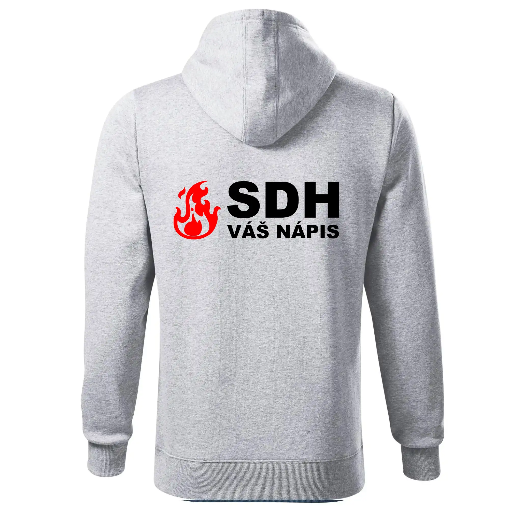 SDH nápis (oheň, firesport, název sboru - vlastní nápis)