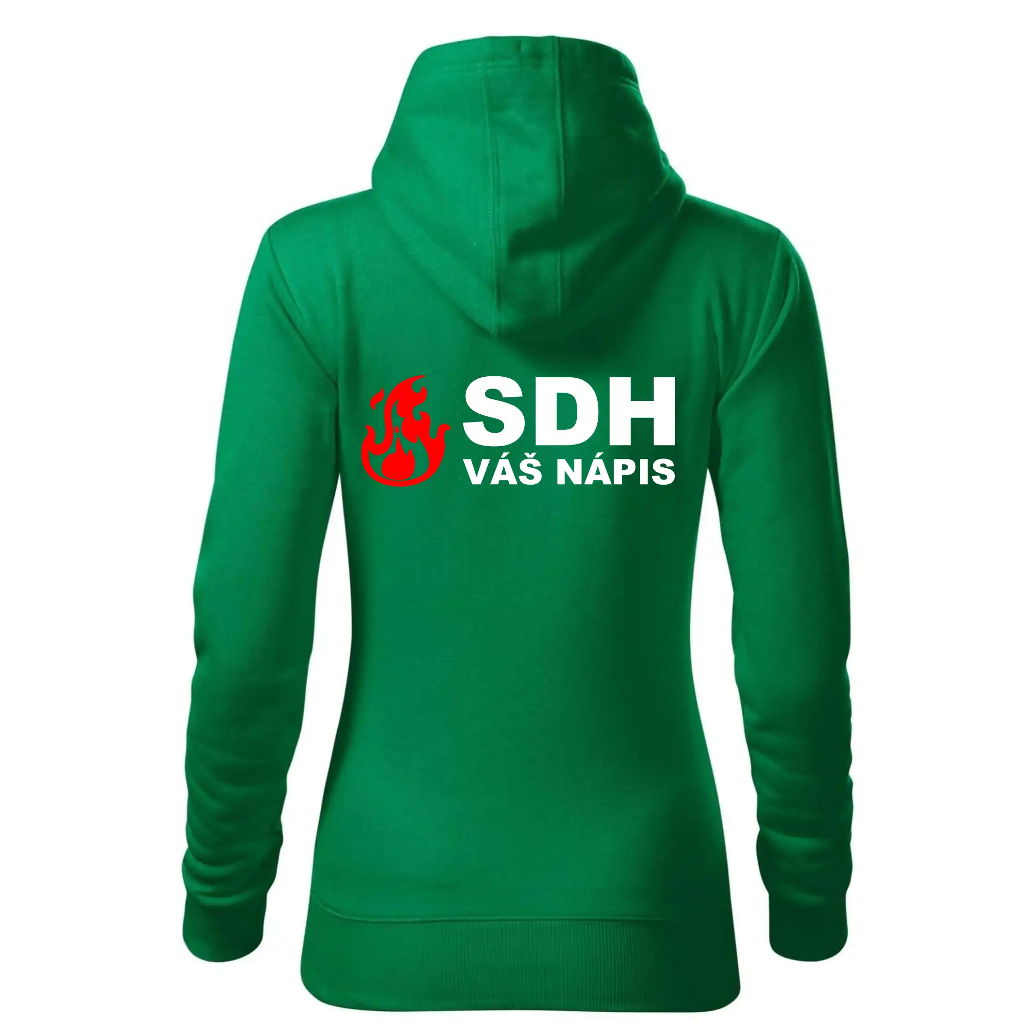 SDH nápis (oheň, firesport, název sboru - vlastní nápis)