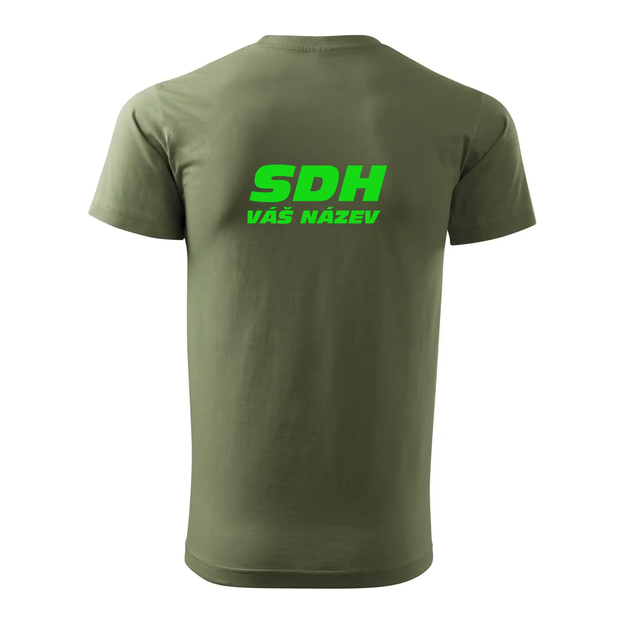 Hasičský sport SDH + váš název ZELENÁ