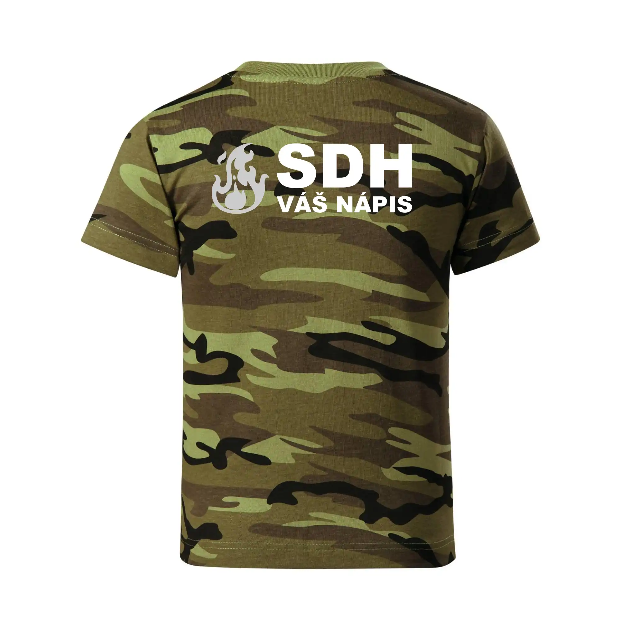 SDH REFLEXNÍ nápis (oheň, firesport, název sboru - vlastní nápis)