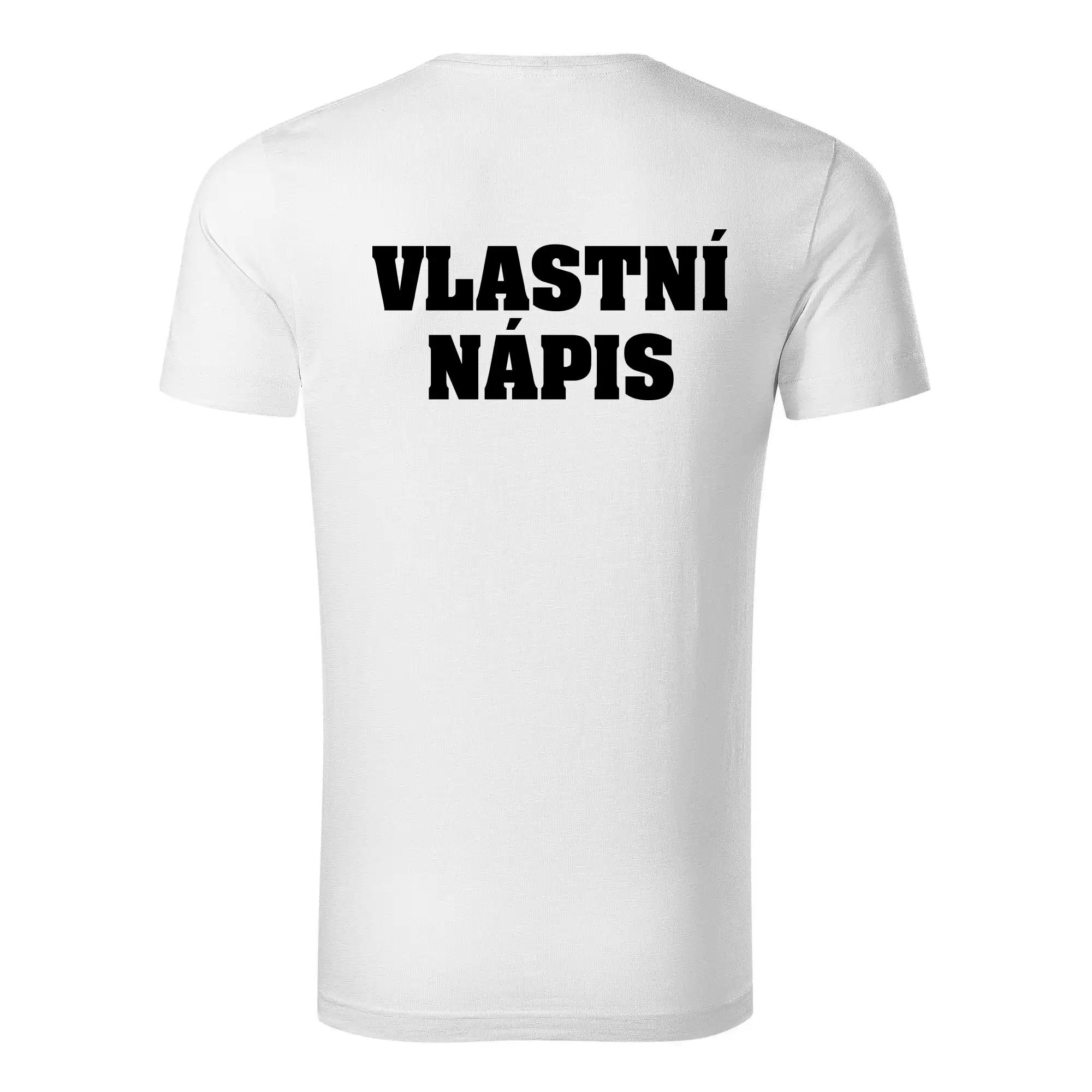 Hvězda života - vlastní nápis vpředu a vzadu