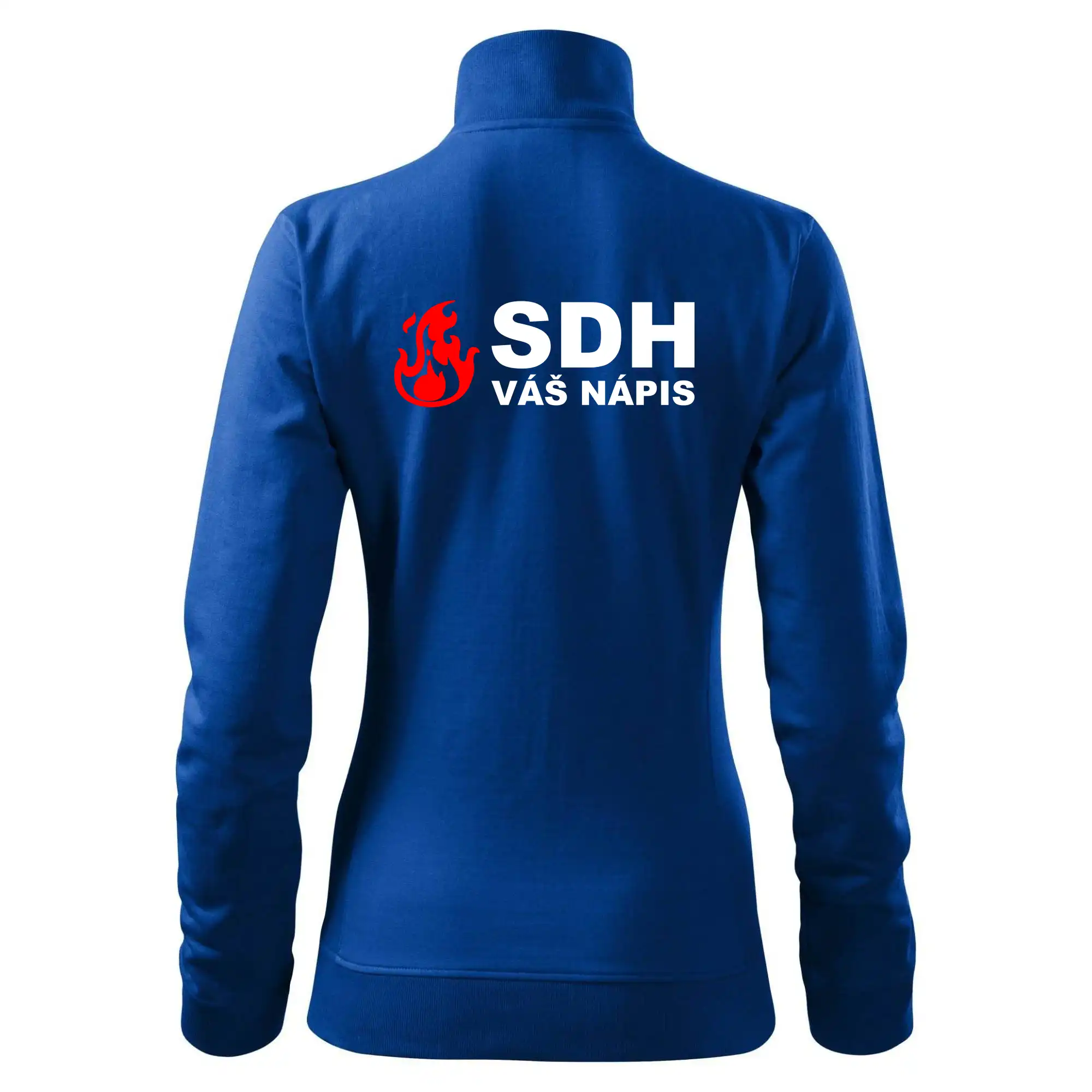 SDH nápis (oheň, název sboru - vlastní nápis)