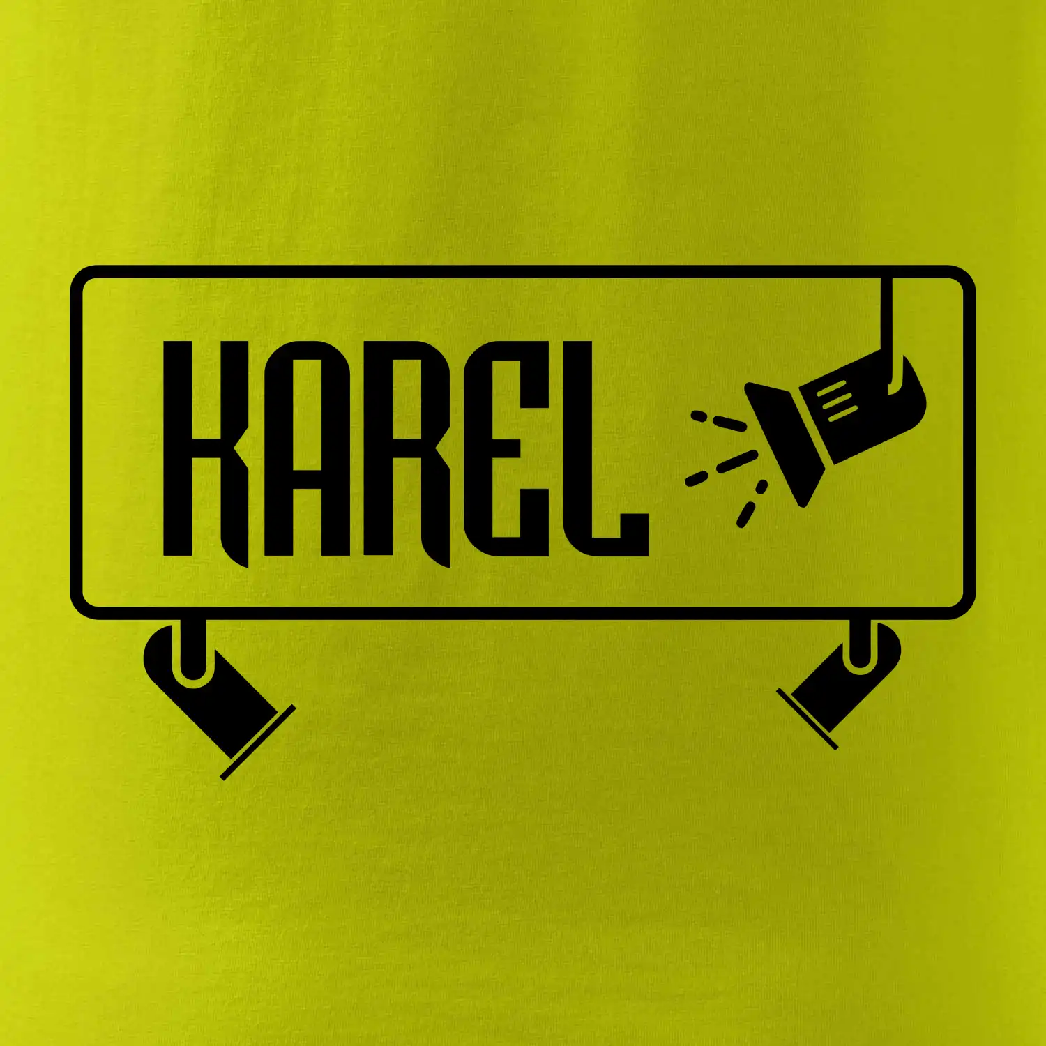 Jméno - osvětlovač - spoty