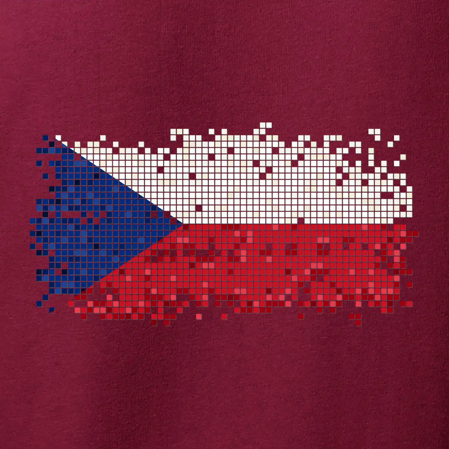 Česká vlajka - tetris