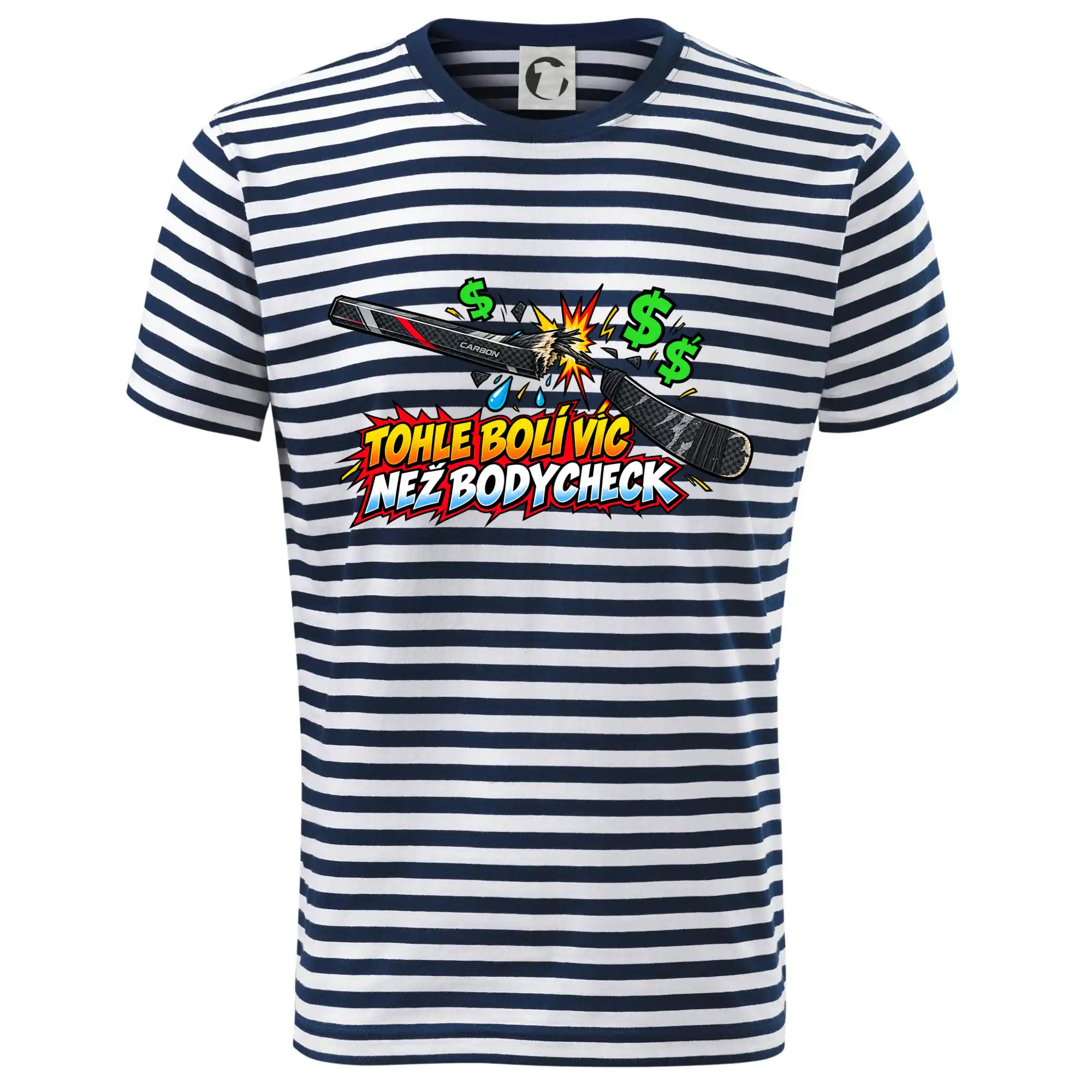 Zlomená hokejka bolí víc než bodycheck