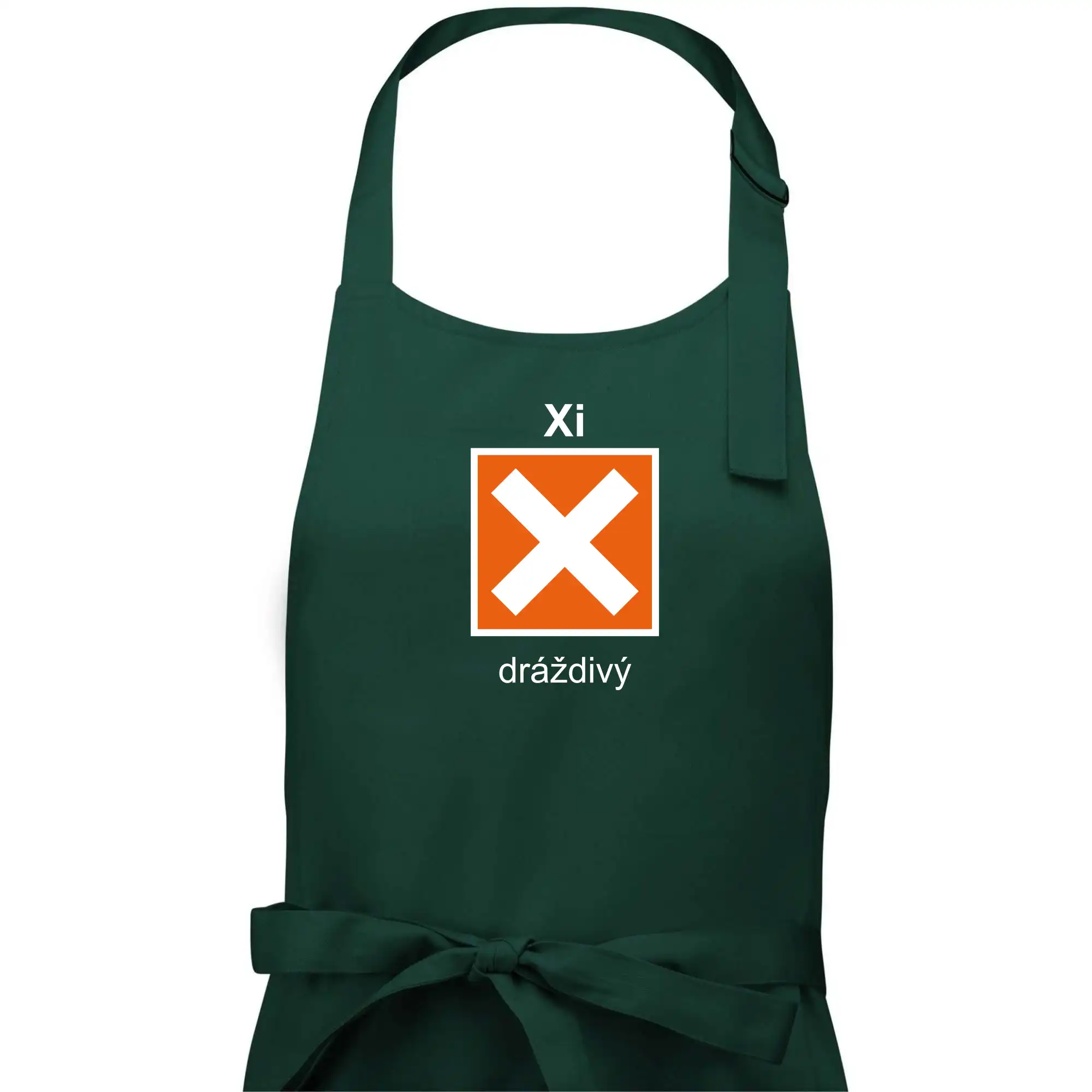 Xi Dráždivý - Výstražná tabulka na tričku