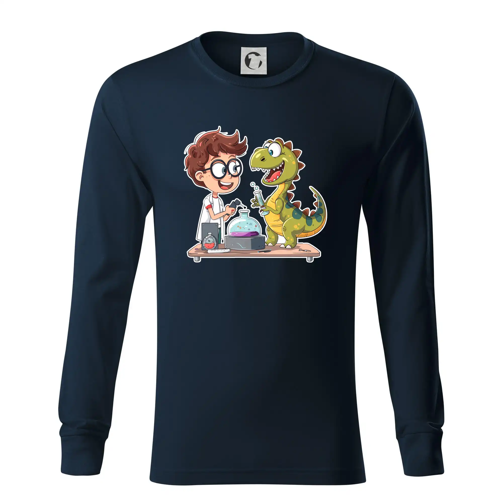 Chemik a dinosaurus - kluk