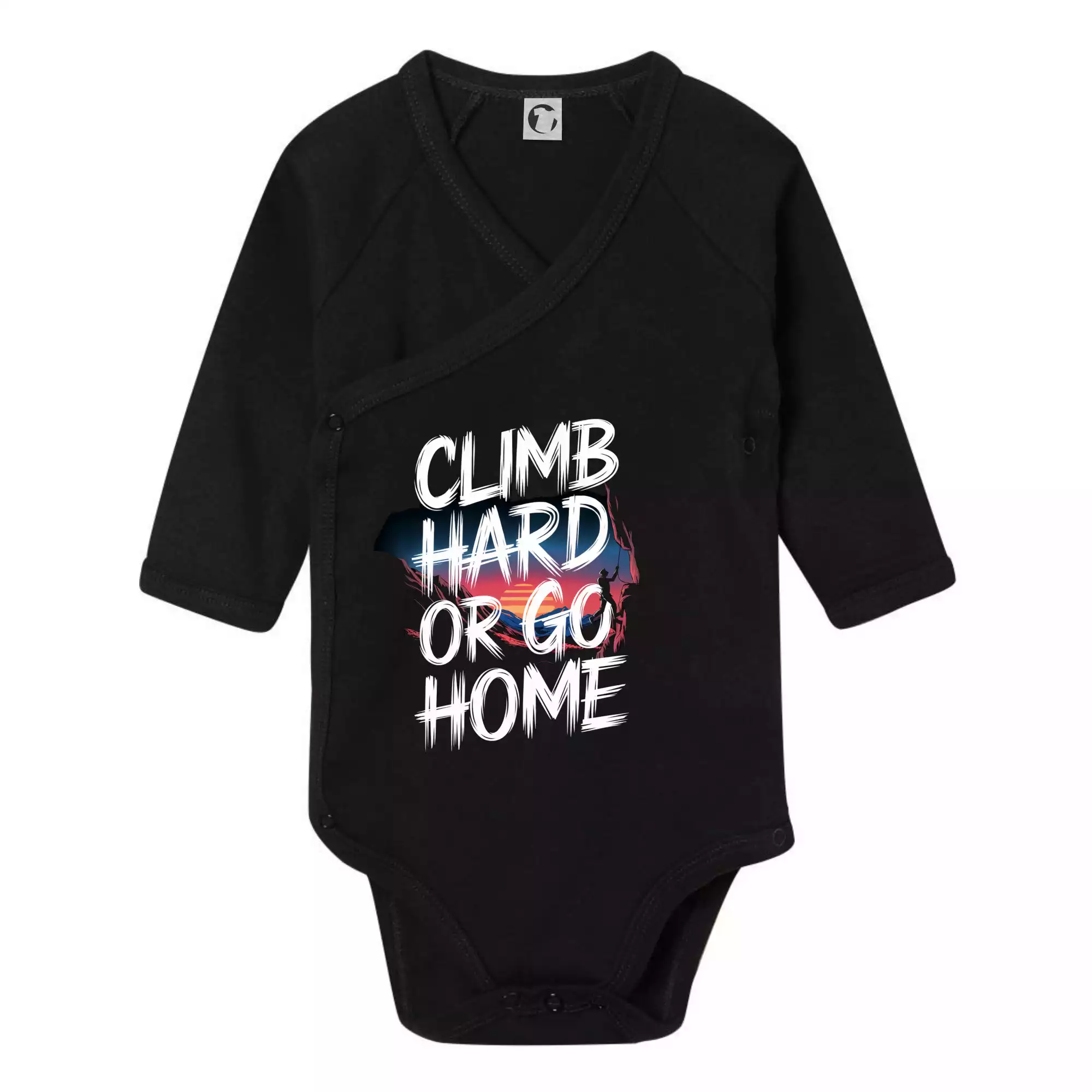 Noční krajina - Climb hard or go home