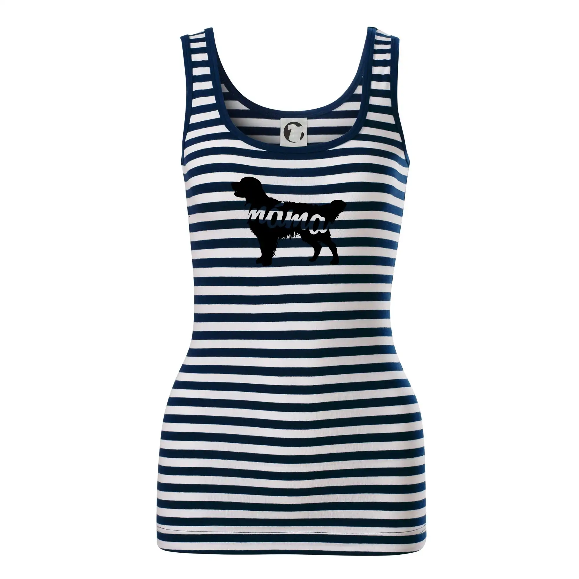 Zlatý retrívr máma obrys