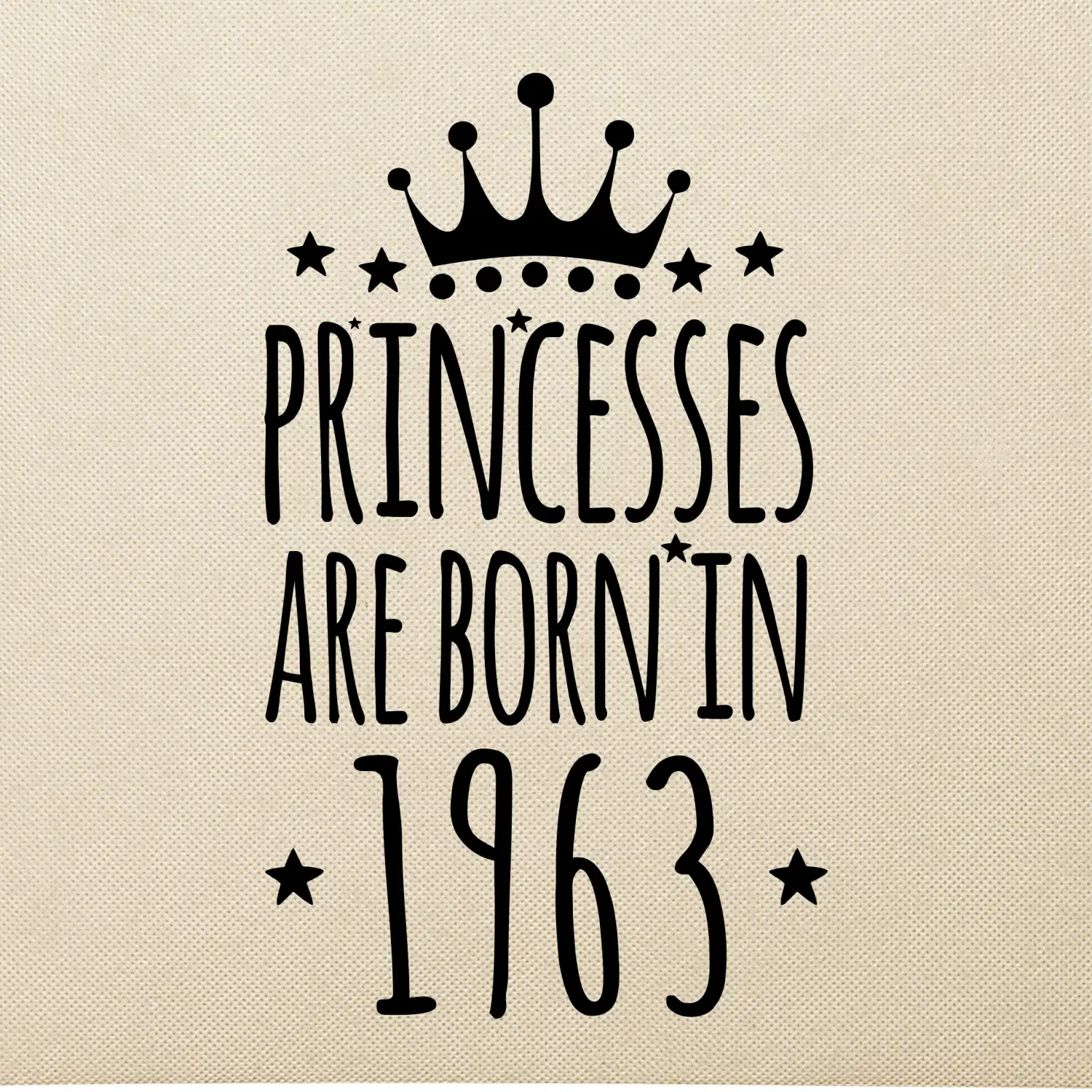 Princesses are born in 1963
