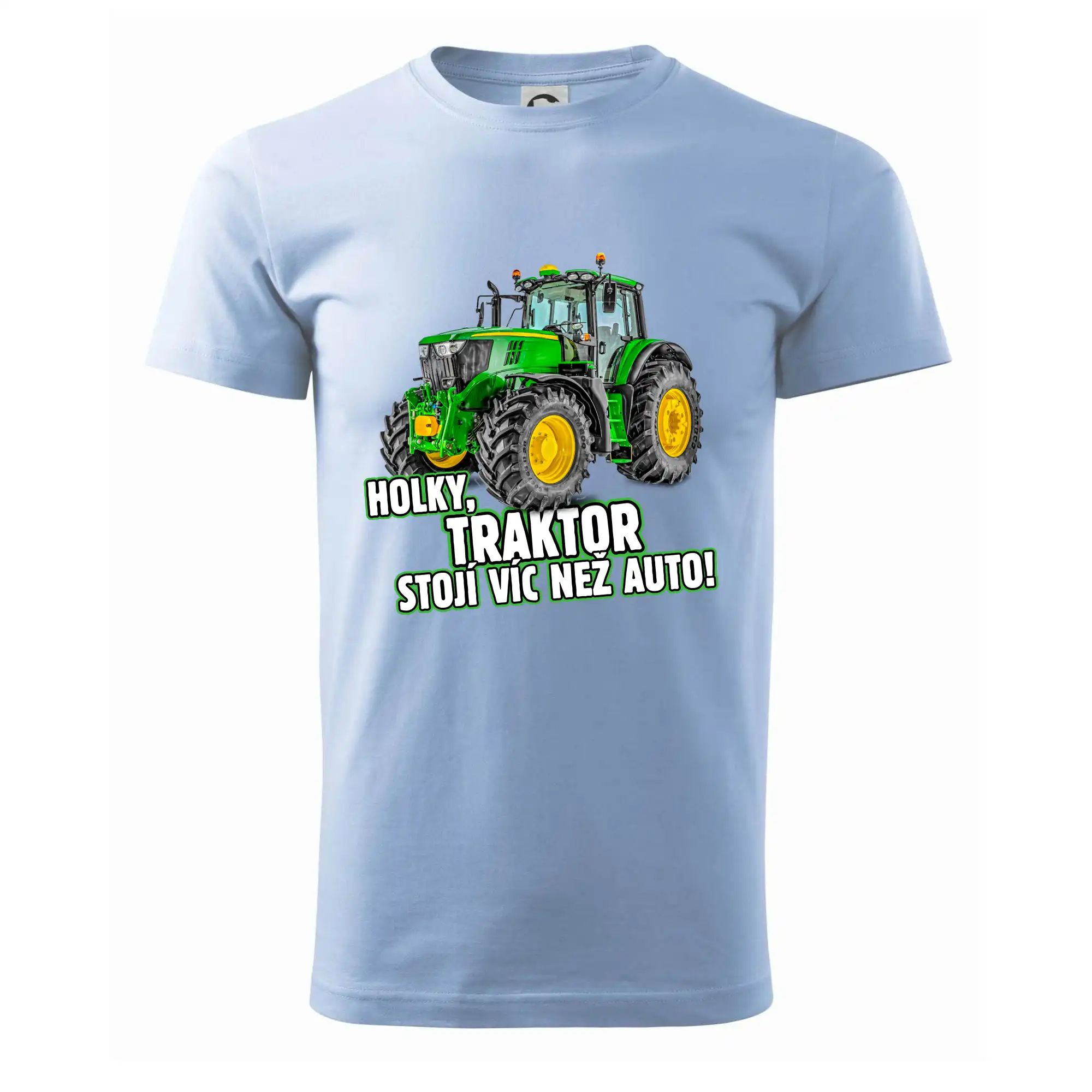 Holky, traktor stojí víc než auto