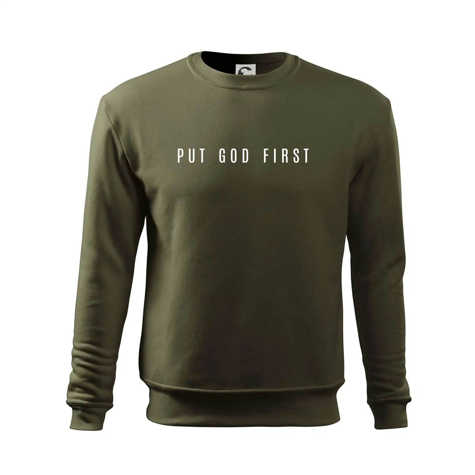 Put God first slabý nápis