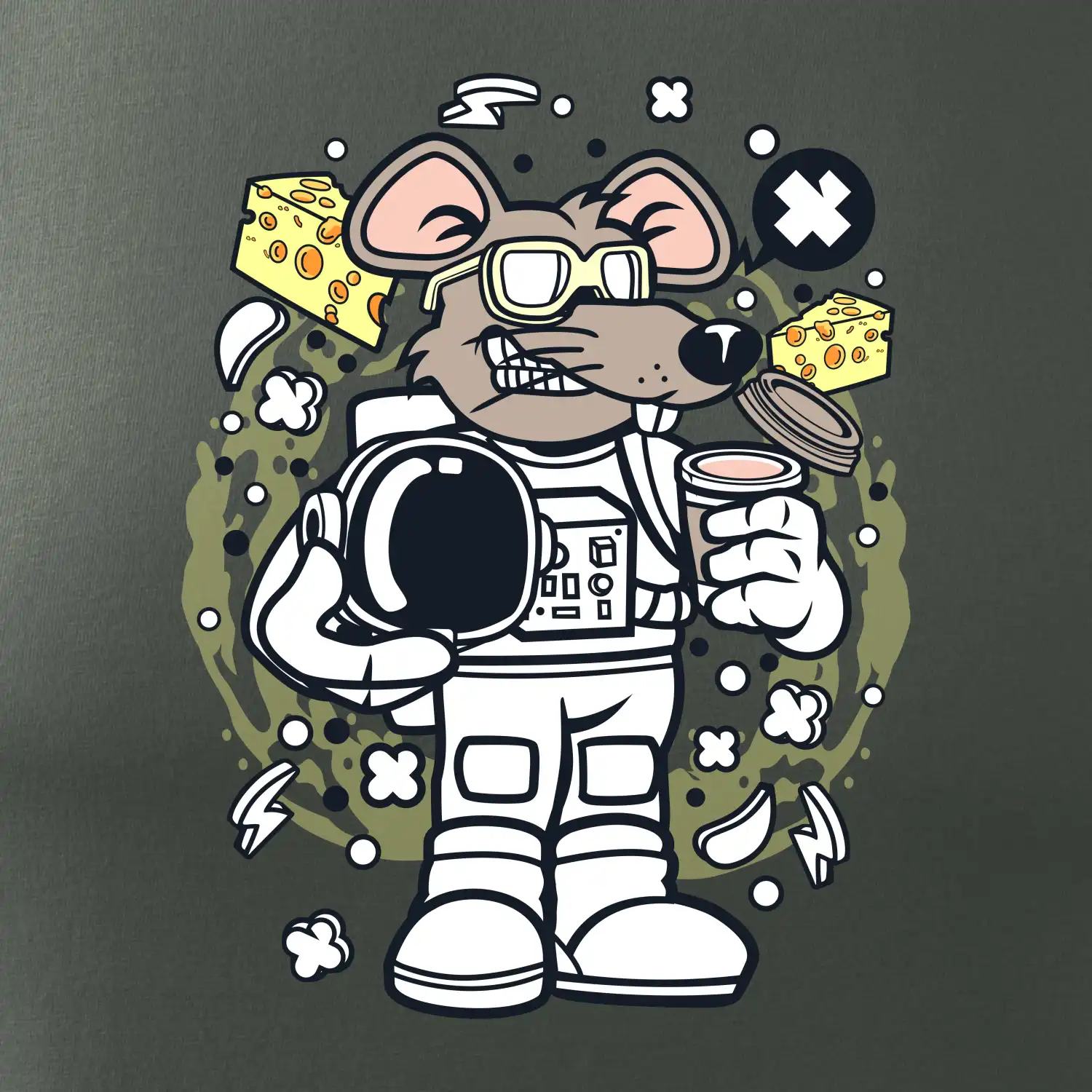 Myš kosmonaut komiks