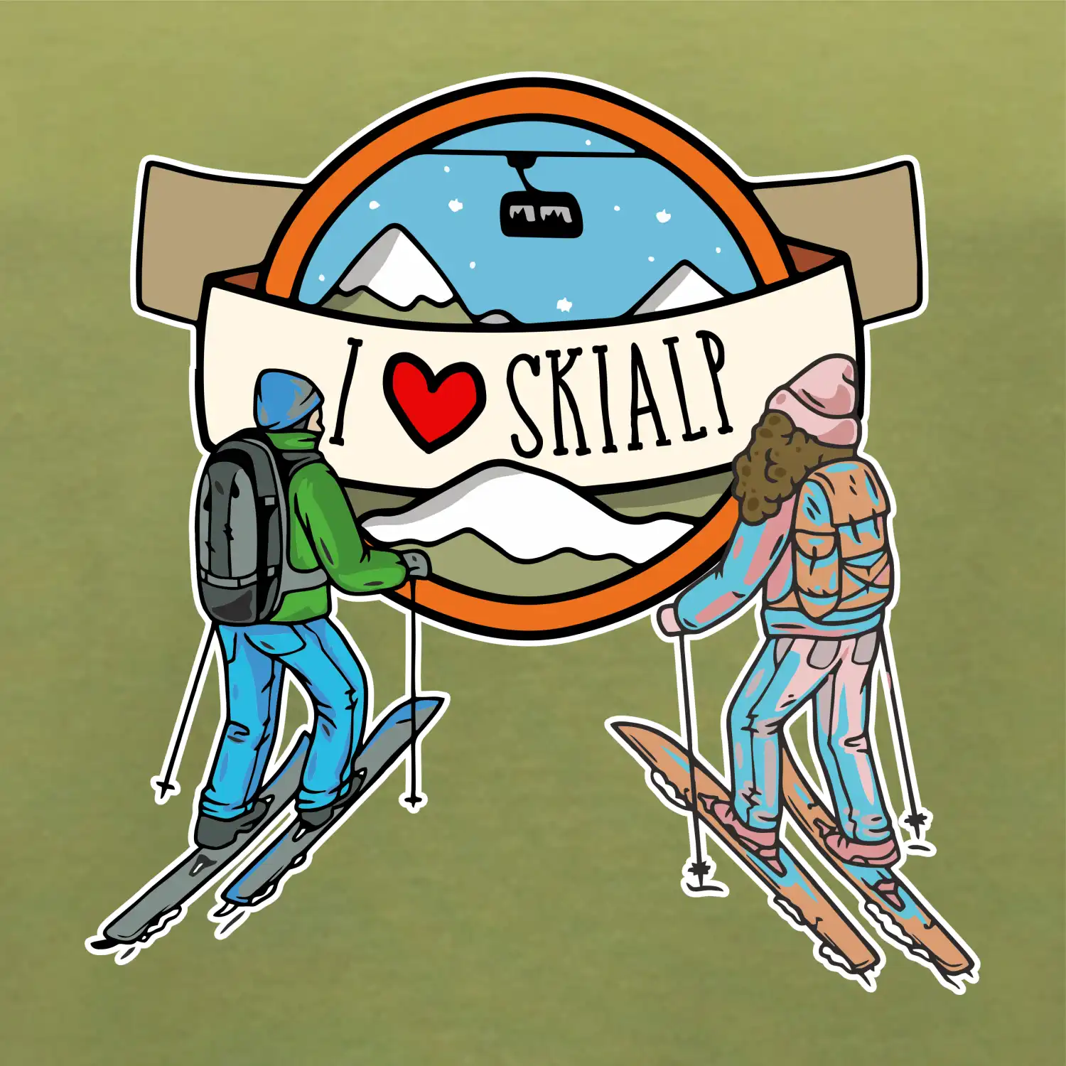 I love skialp