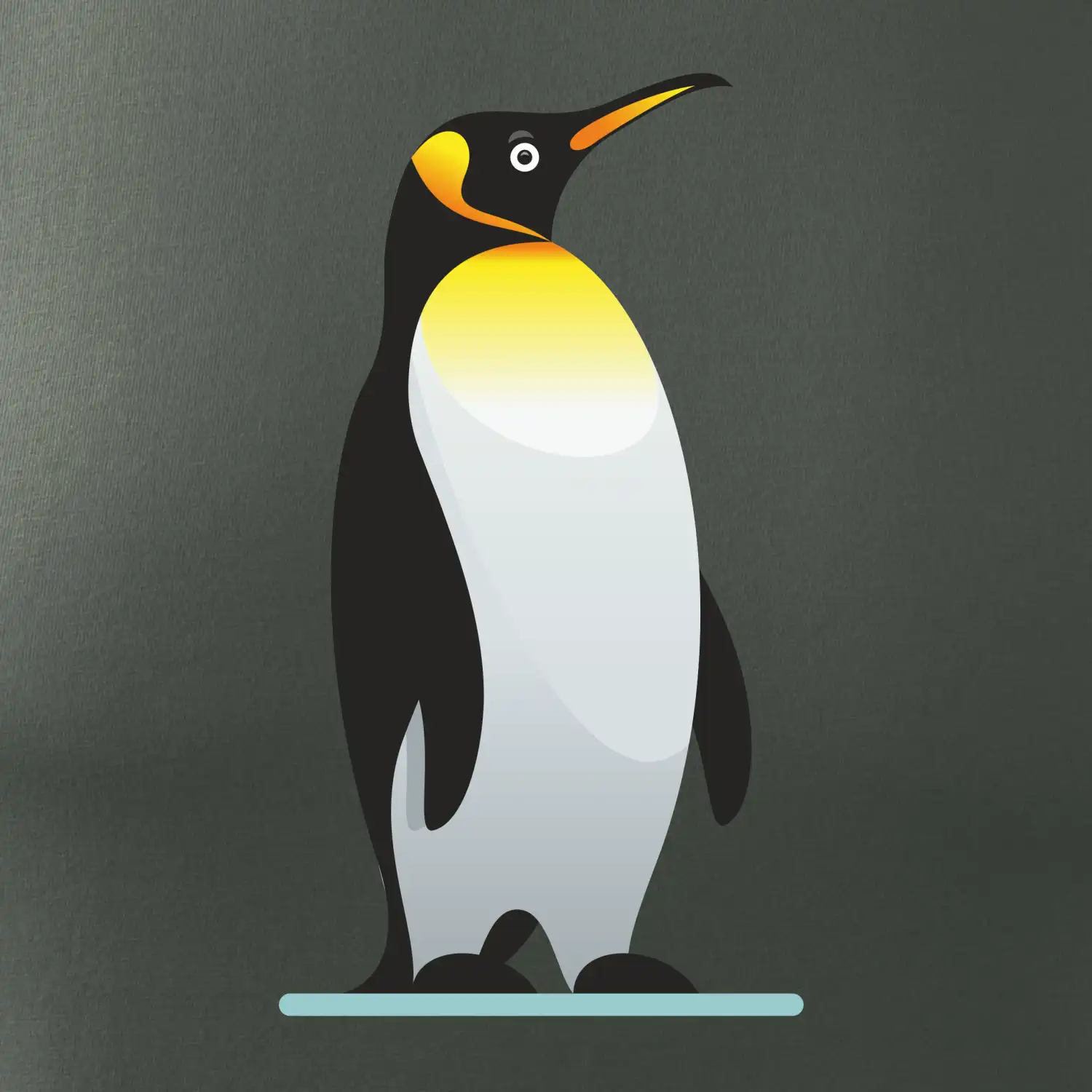 Tučňák se žlutou nákrčenkou