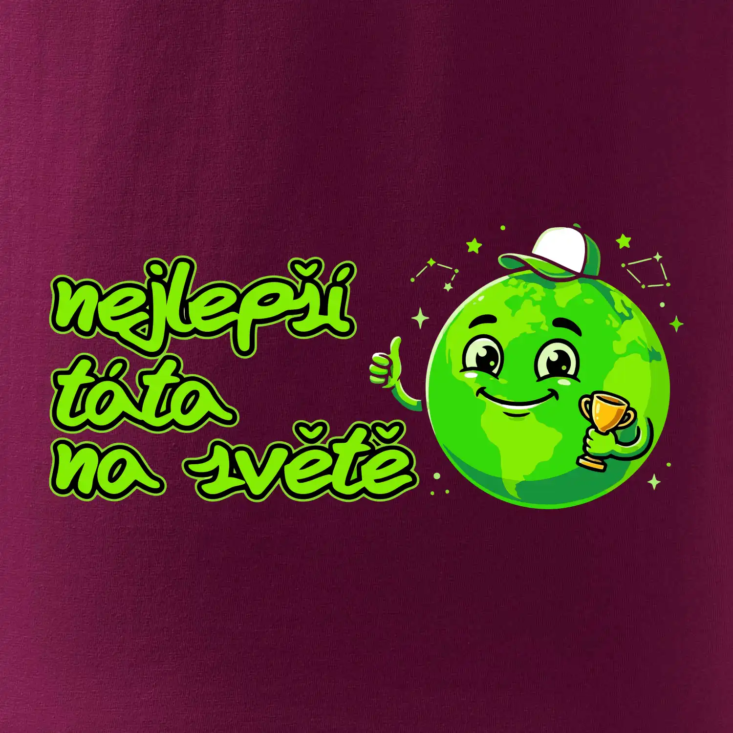 Nejlepší táta na světě barevný