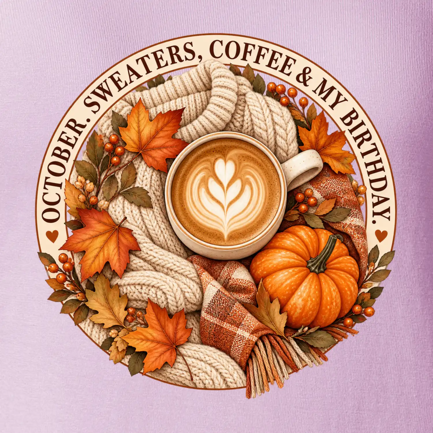 October sweaters coffee my birthday podzimní káva a svetr