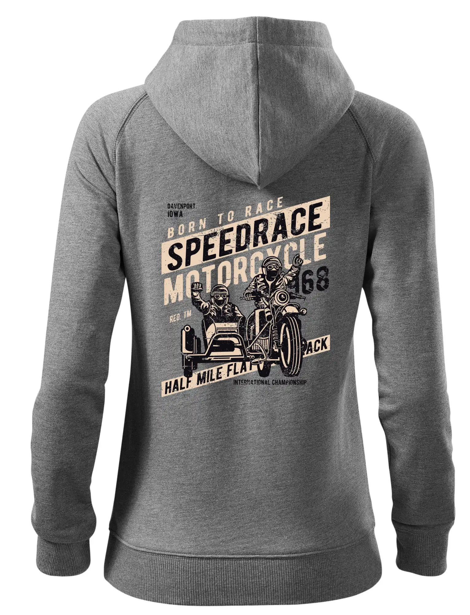 Speedrace motrcycle half mile