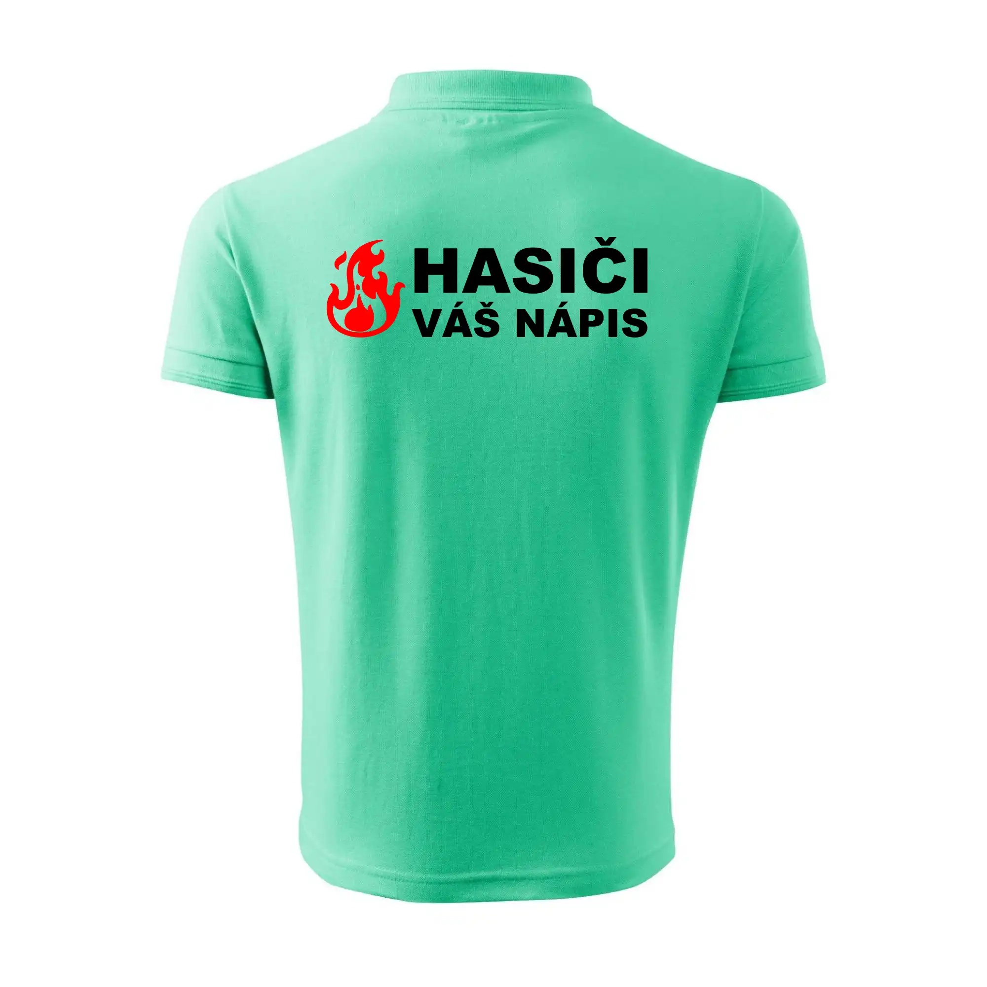 Hasiči (oheň,  Firesport, název sboru - vlastní nápis)