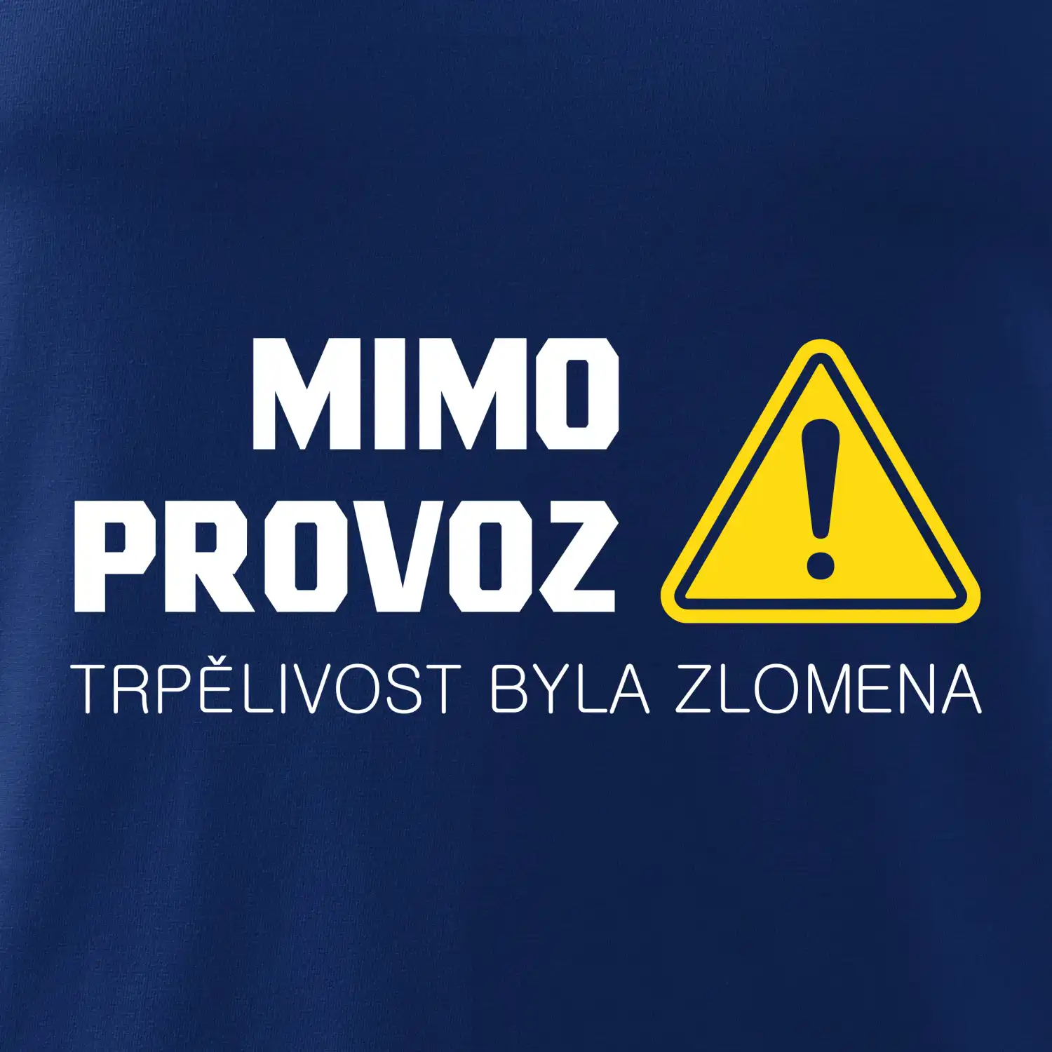 Mimo provoz - trpělivost byla zlomena