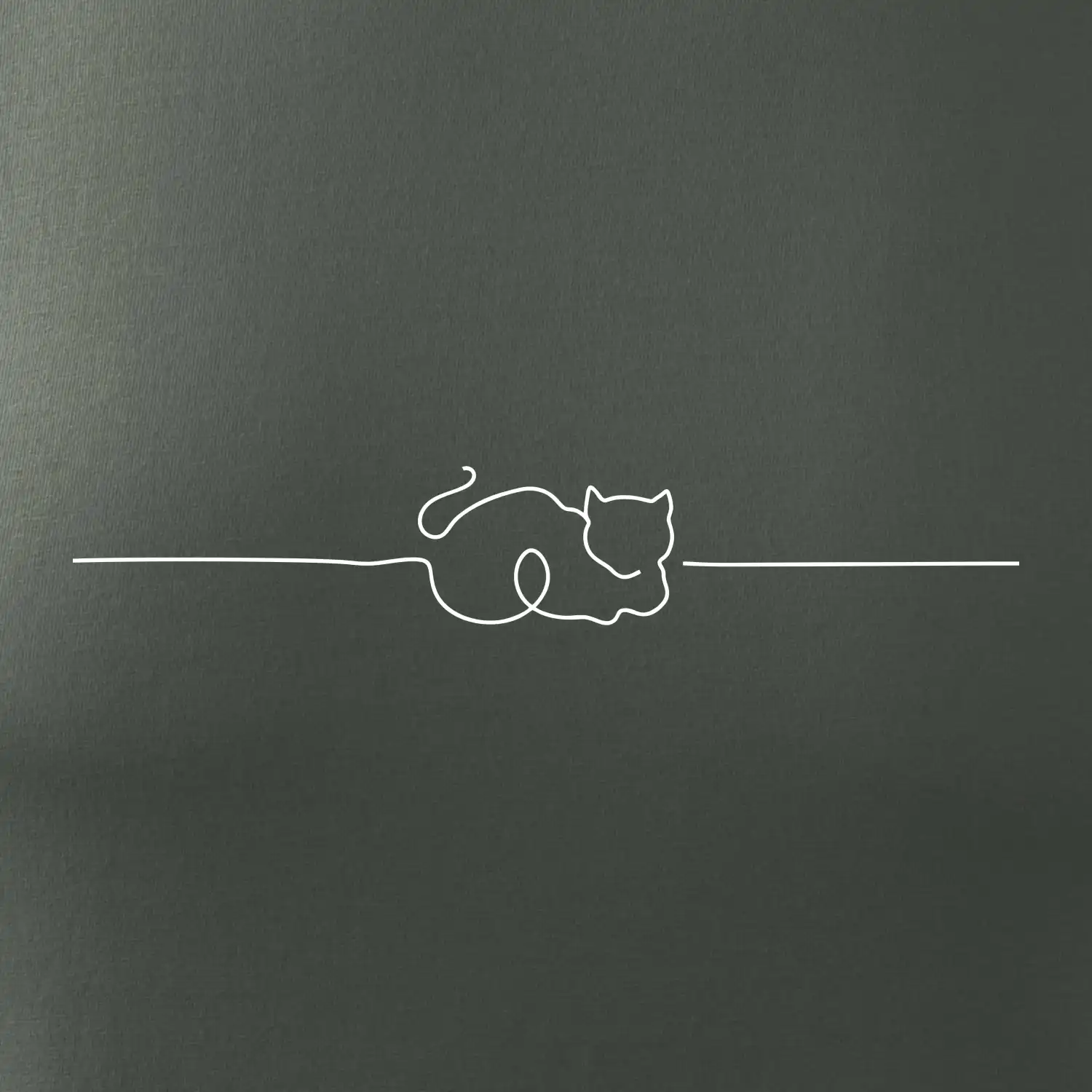 Kočka linka kreslená