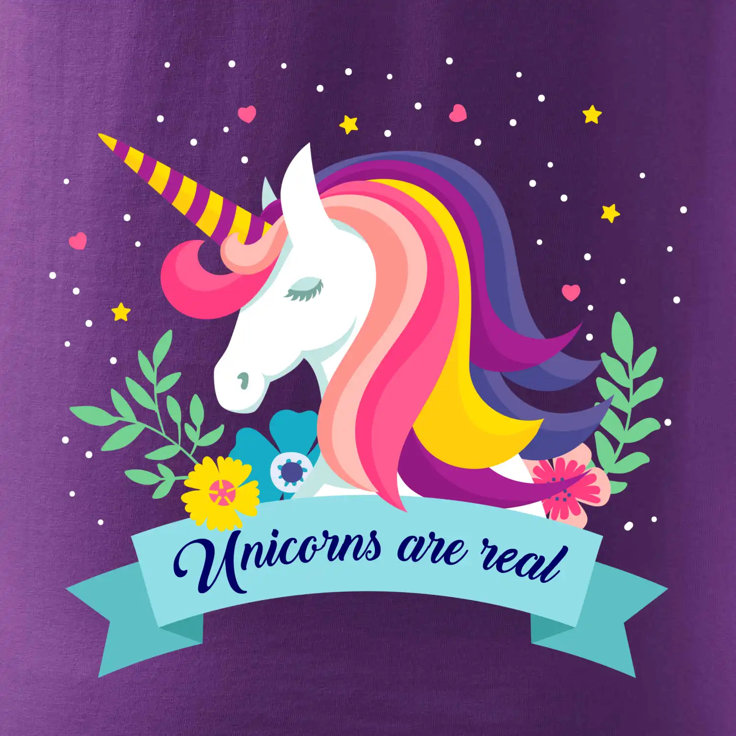 Unicorns are real duhový