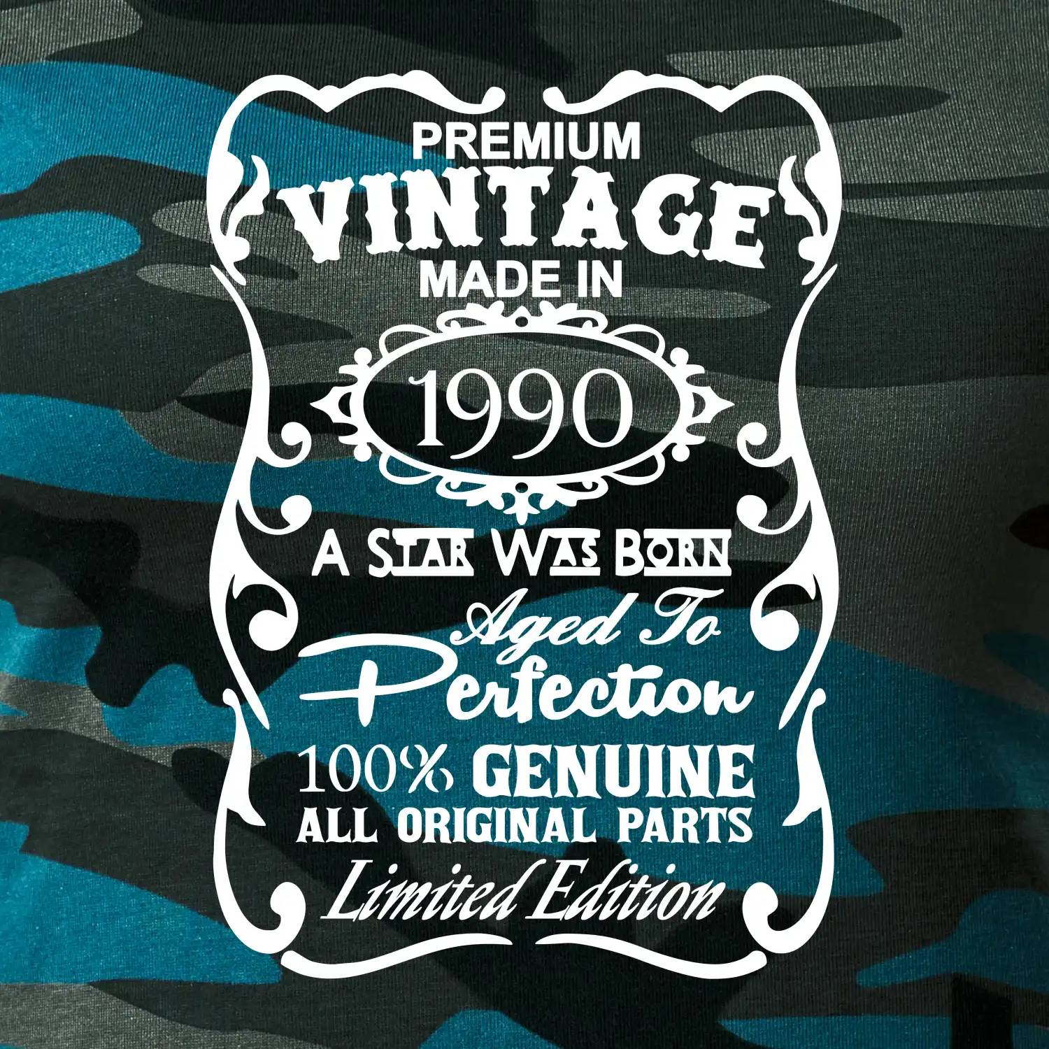 Vintage Etiketa - 1990