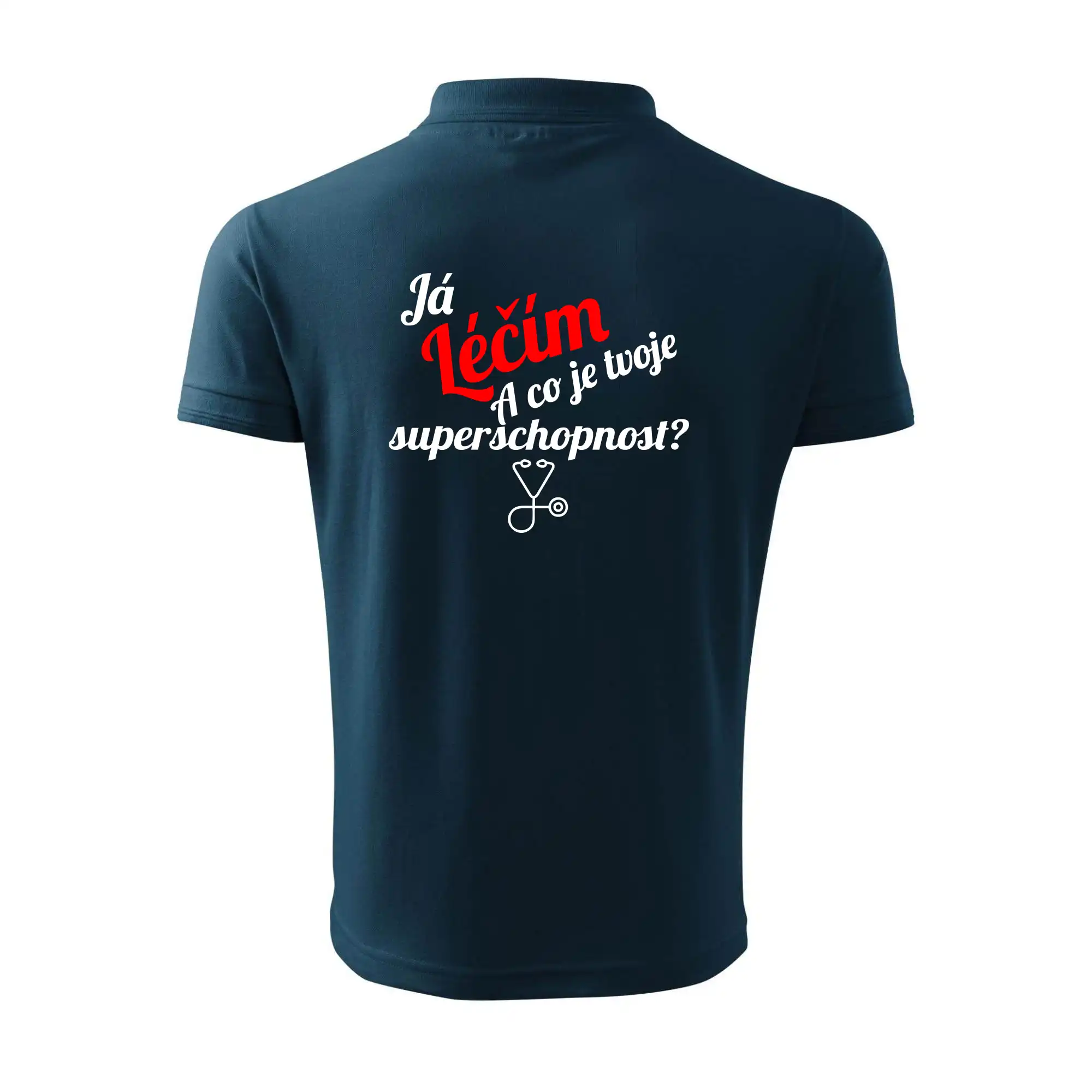 Já léčím - tvoje superschopnost? Šikmý nápis