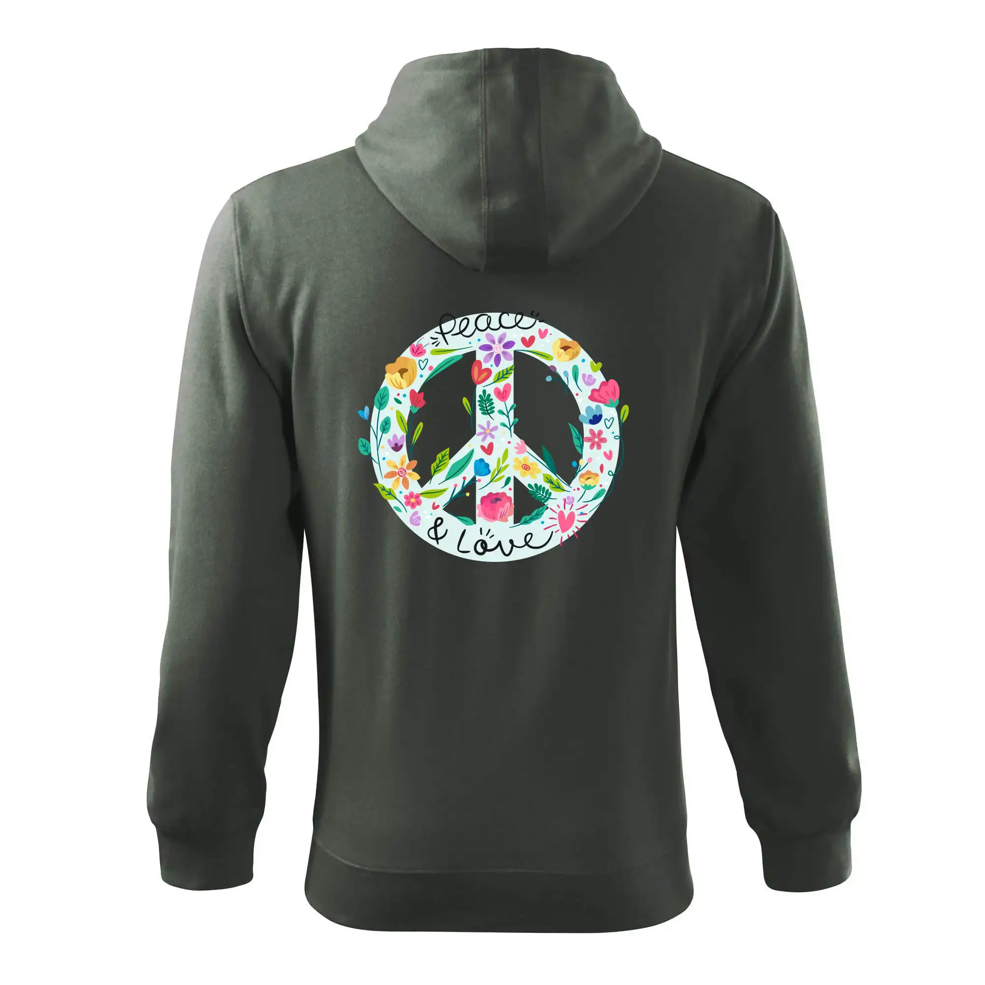 Peace and love symbol