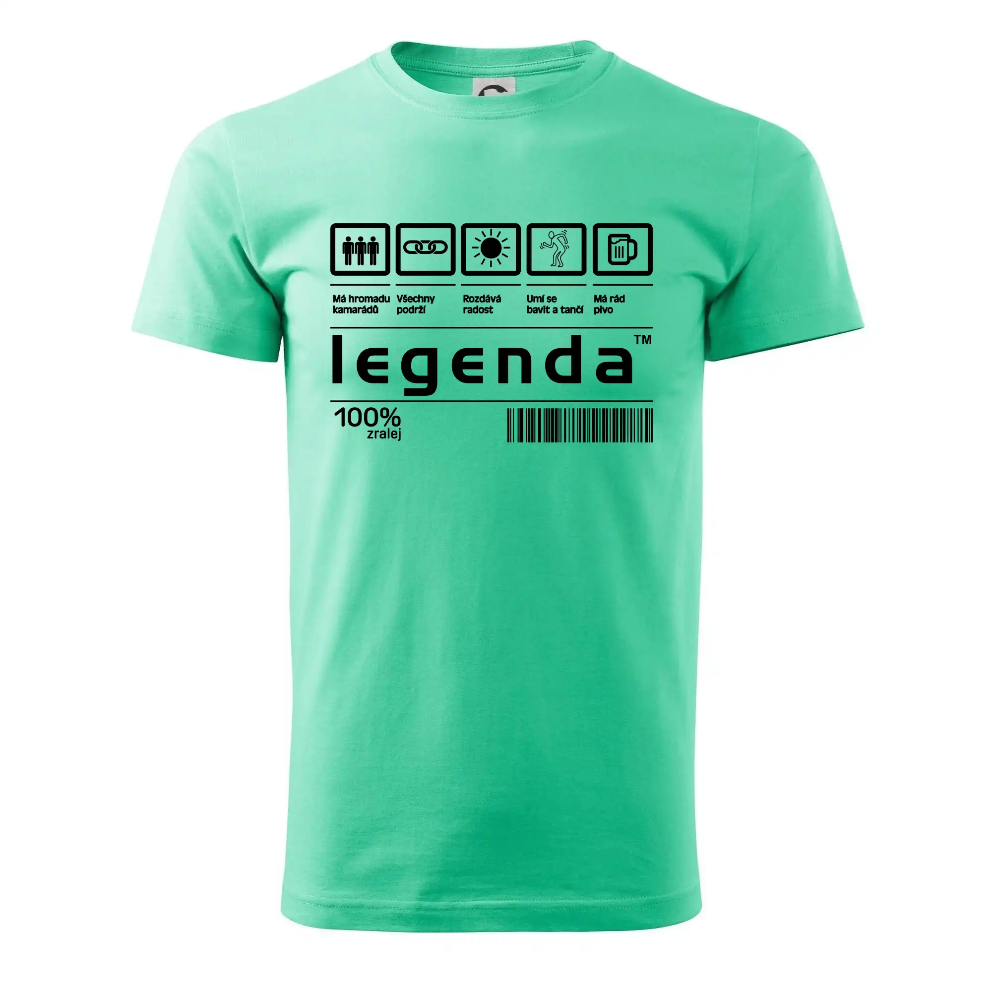 Čárový kód - Legenda