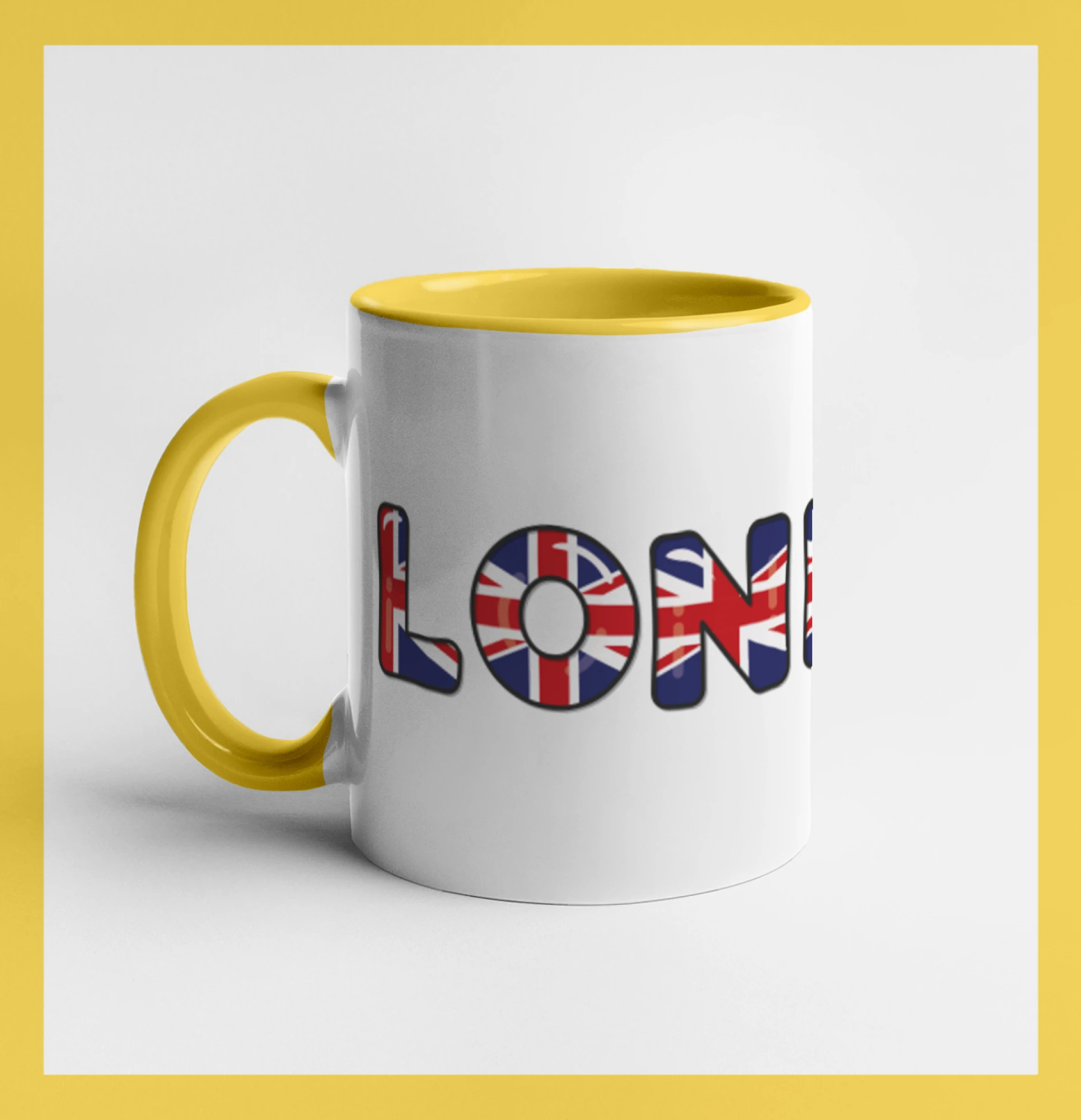 Nápis London vlajka