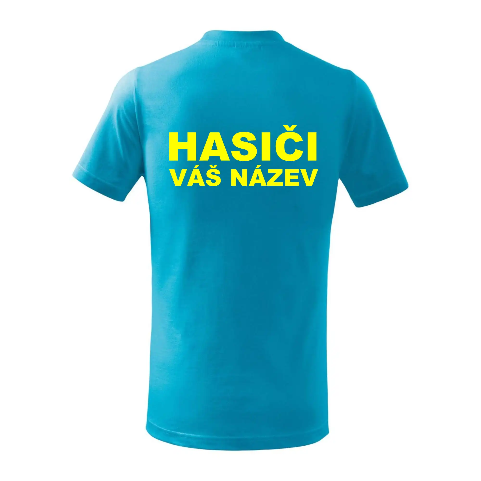 Hasiči - žlutý nápis - váš název sboru