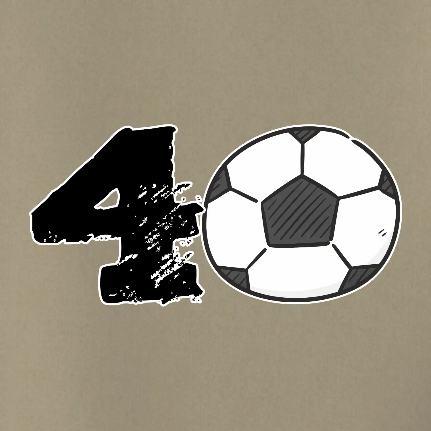 Fotbal kulaté narozeniny 40