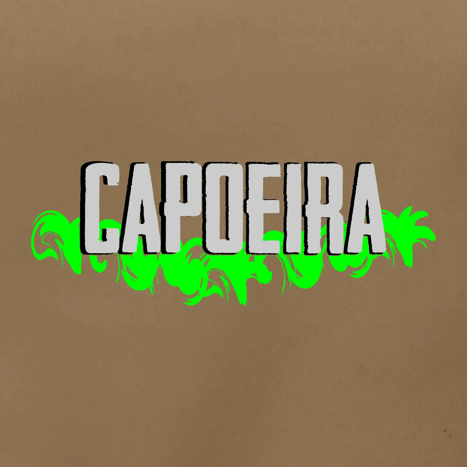 Capoeira nápis - zelený