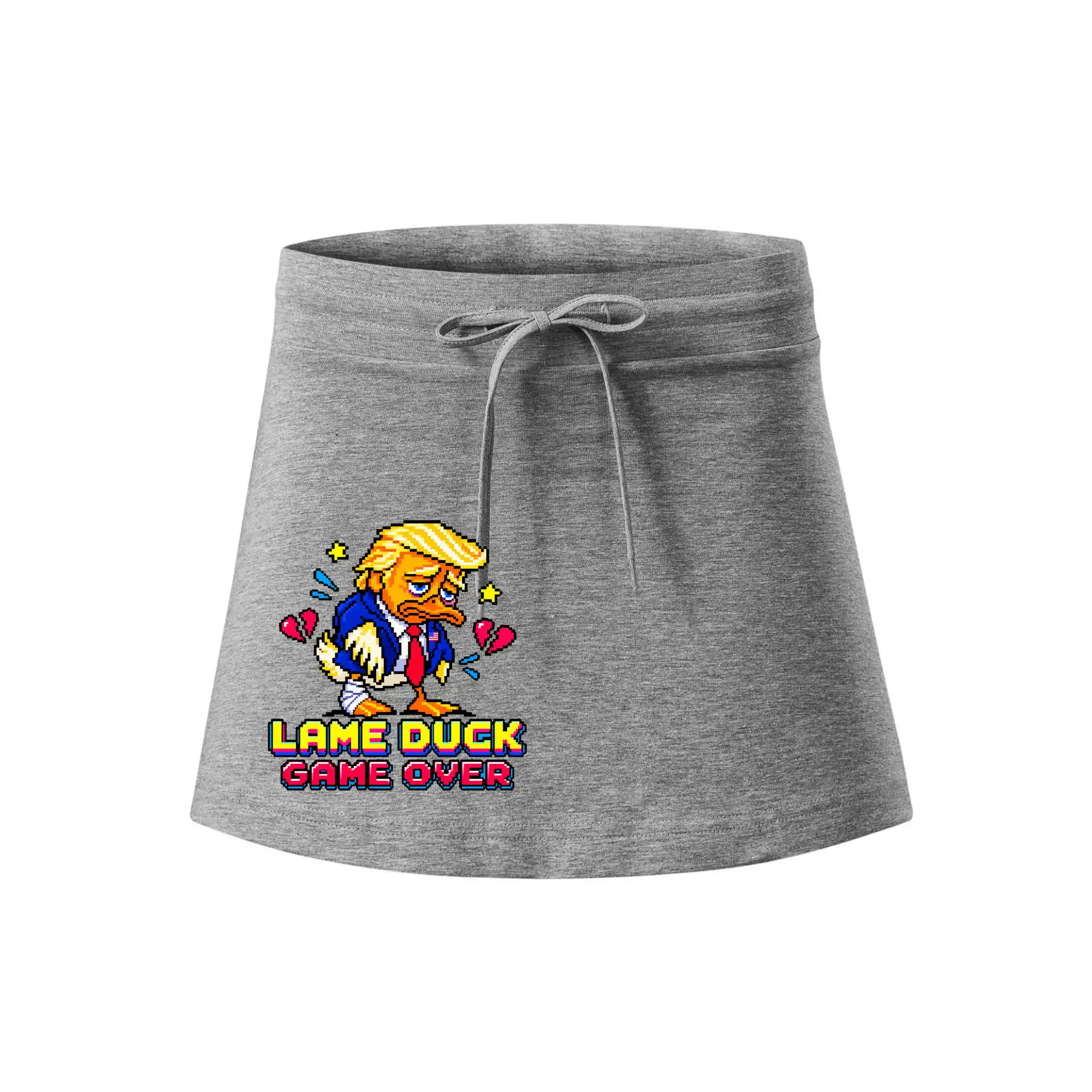 Trump lame duck pixel art game over