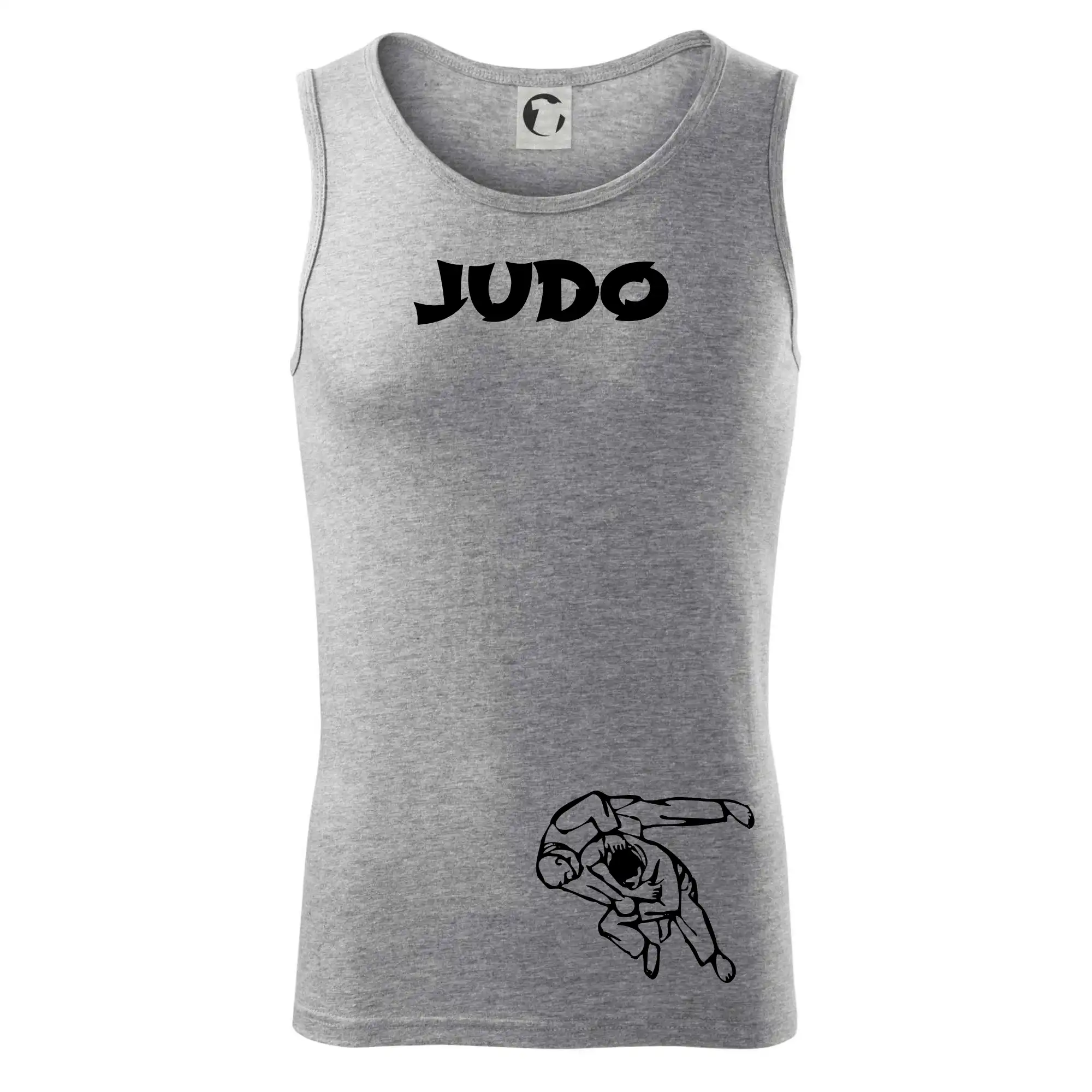 Judo nápis + postavy