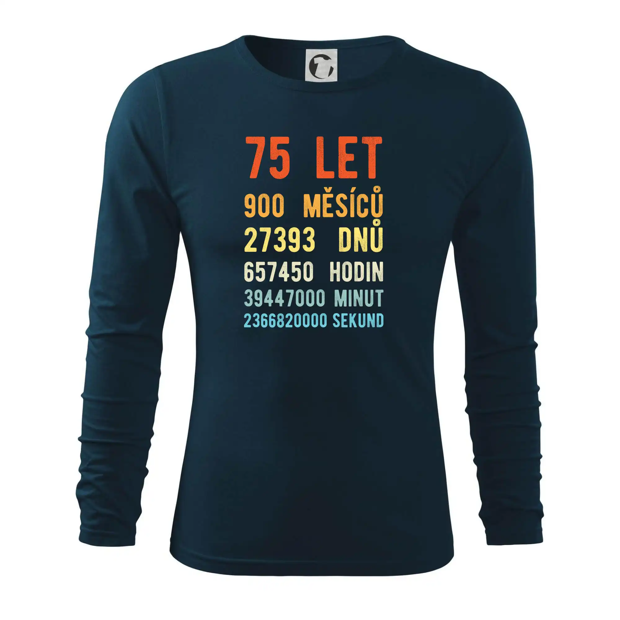 Narozeniny 75 přepočet času