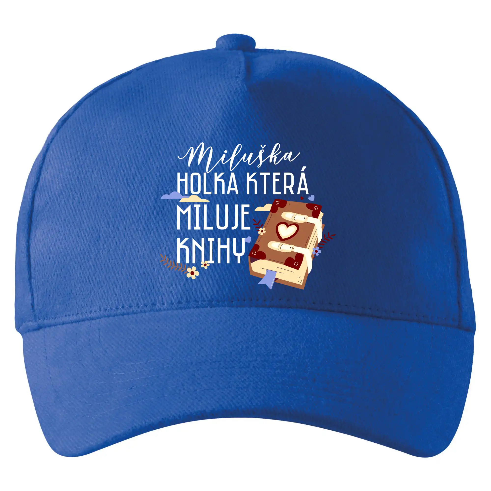 Kniha - Holka, která miluje knihy -  Vaše jméno