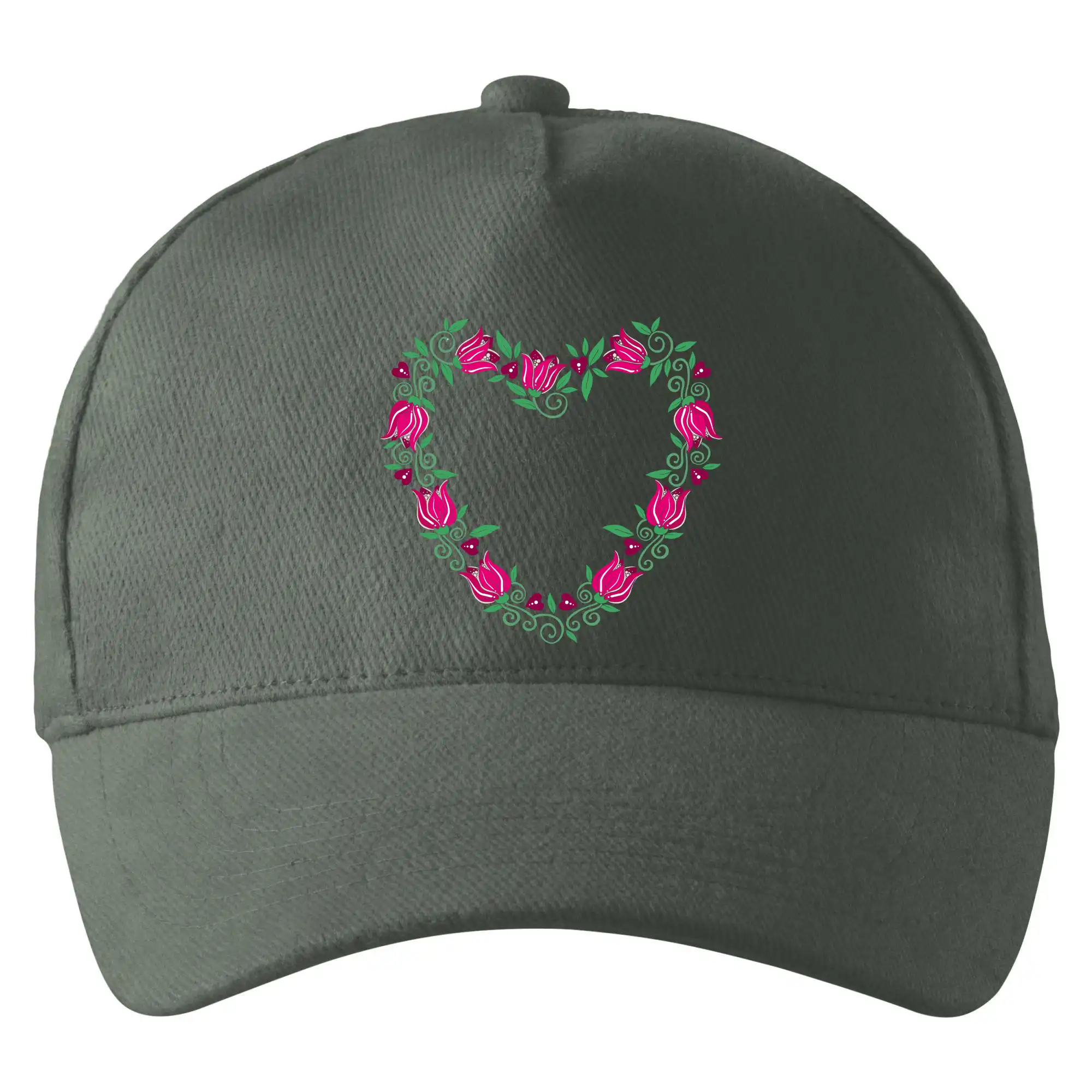 Červené tulipánové srdiečko (Pecka design)