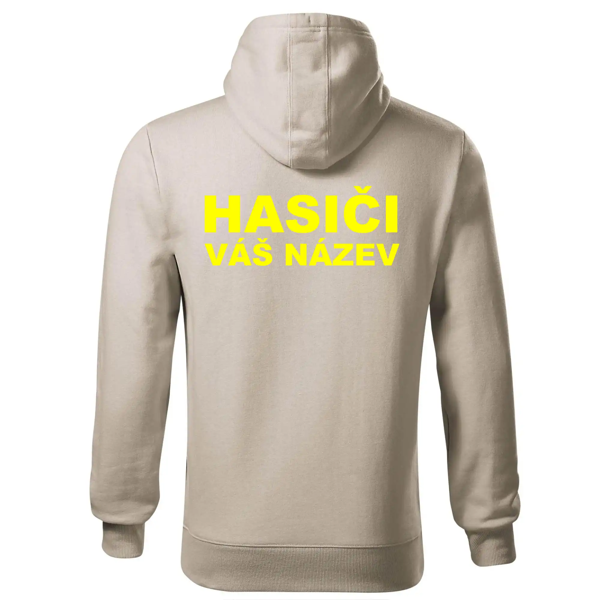 Hasiči - žlutý nápis - váš název sboru