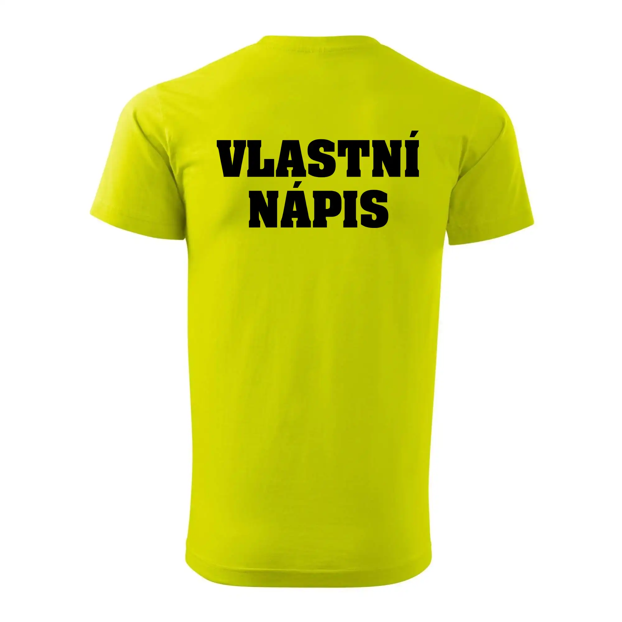 Hvězda života - vlastní nápis vpředu a vzadu