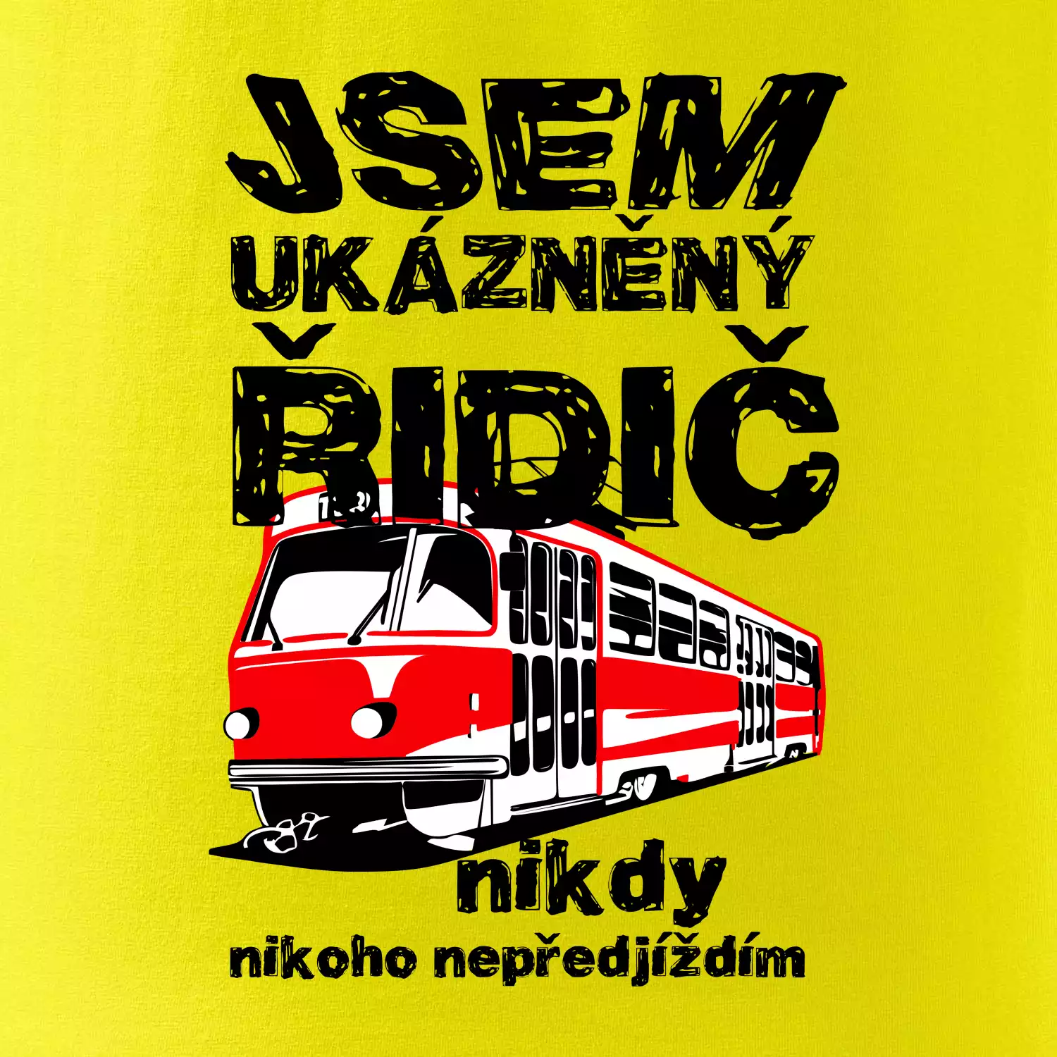Jsem ukázněný řidič - tramvaj