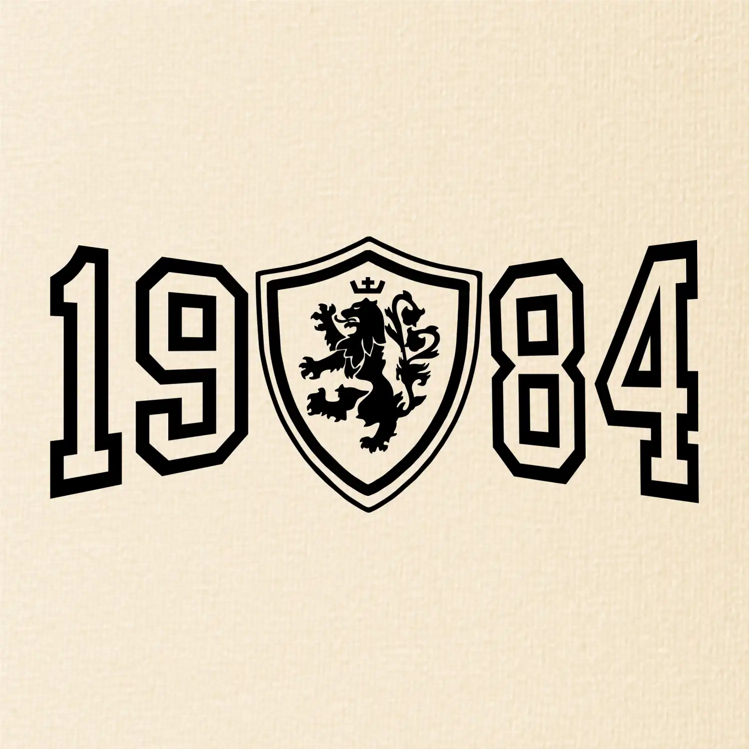 Narozeninový motiv - znak - 1984