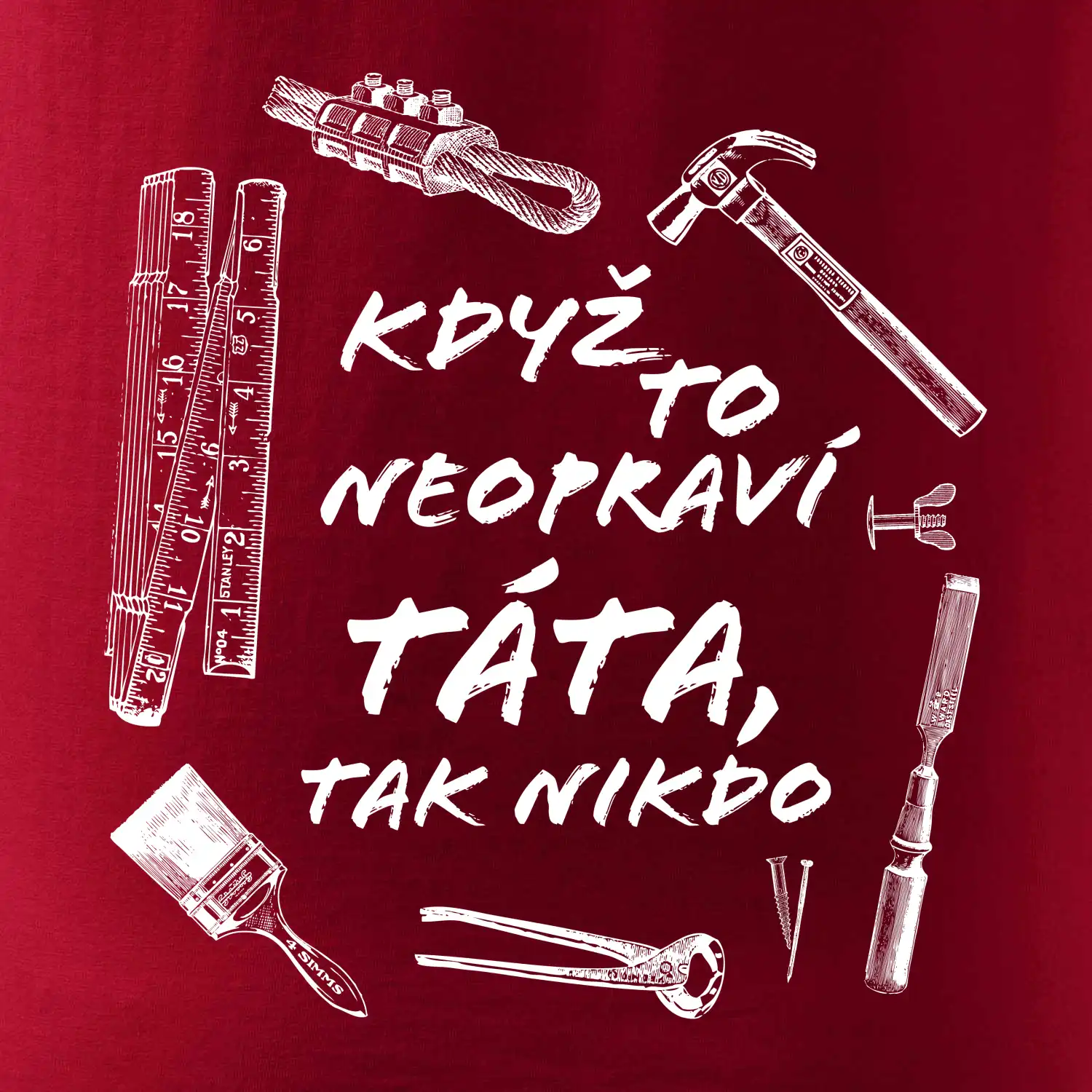 Když to neopraví táta, tak nikdo černobílé